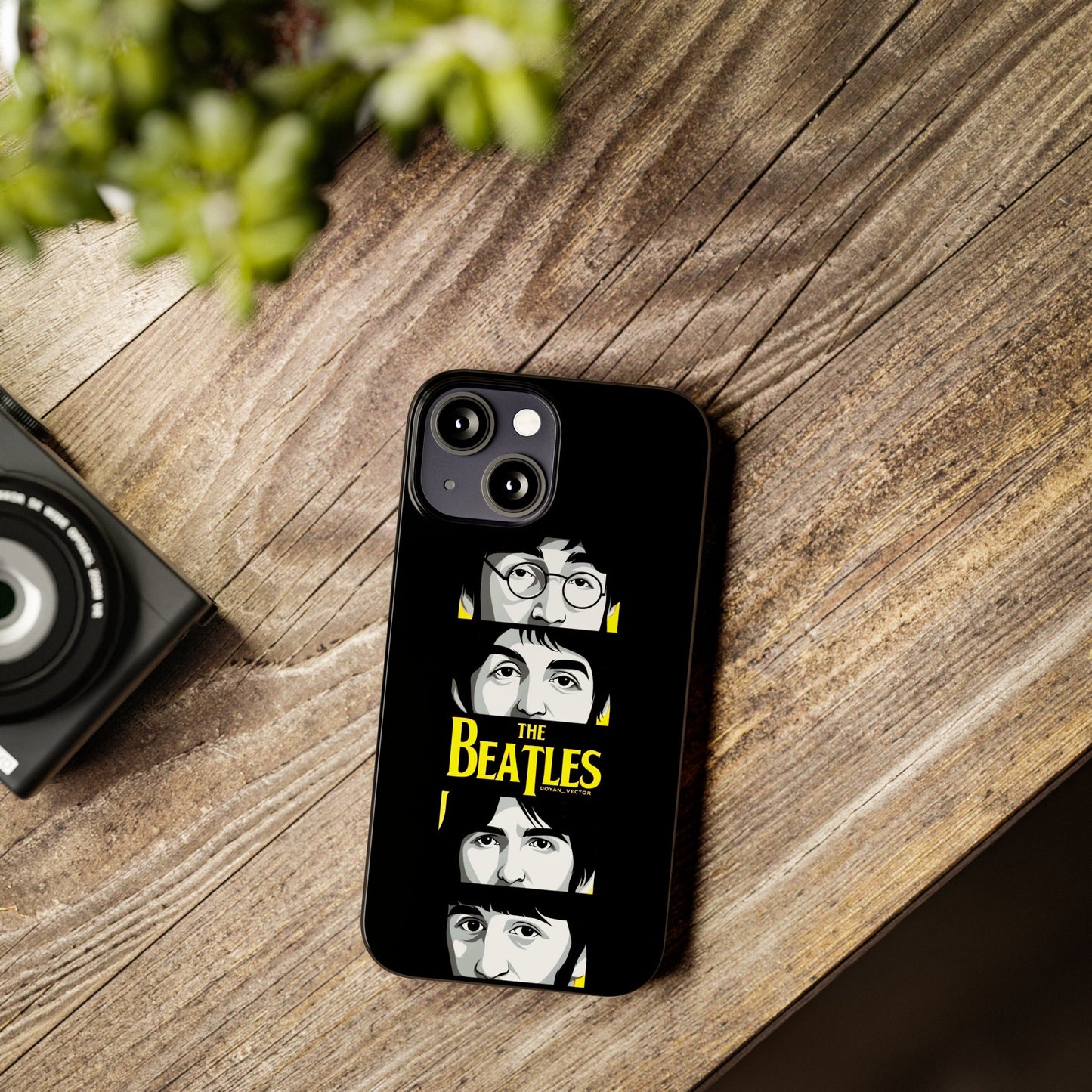 The Beatles Looking at You" iPhone Cases for iPhone 15, 14, 13, 12, 11