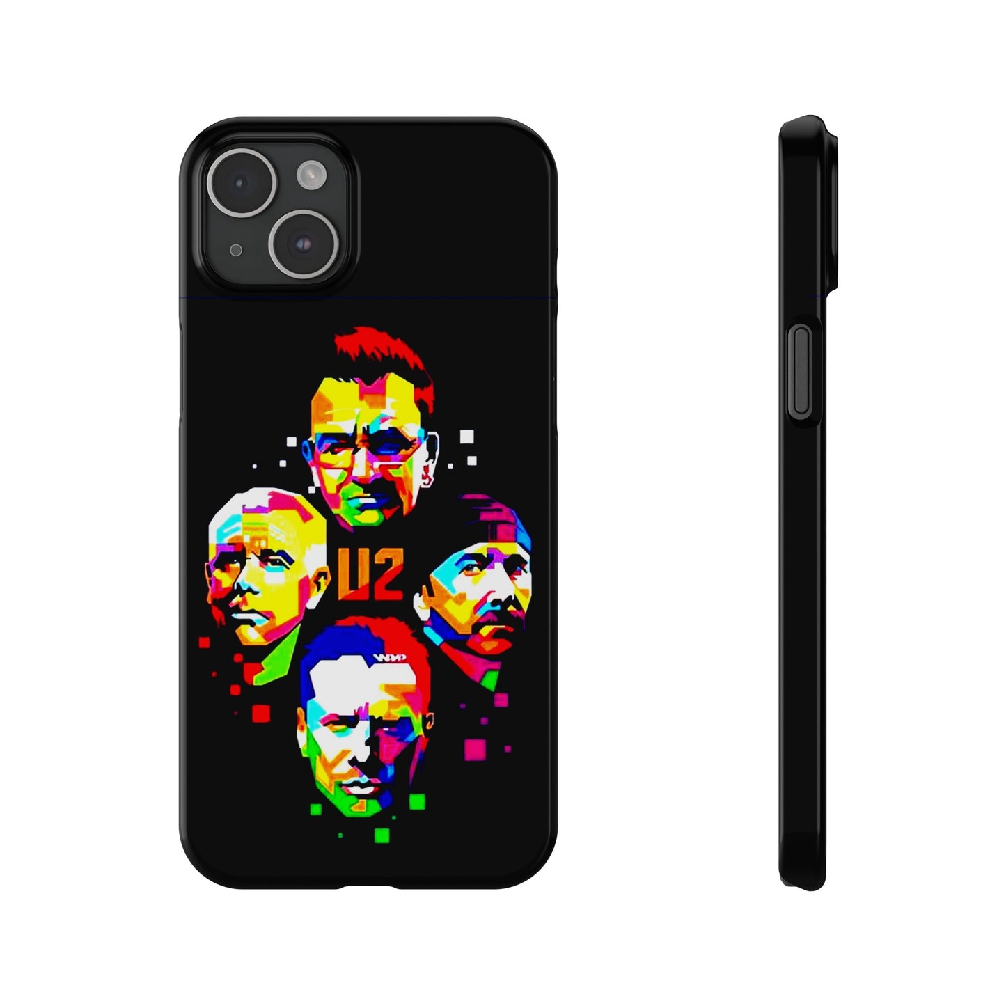 U2 IPhone 15, 14, 13, 12 Cases - Art Design