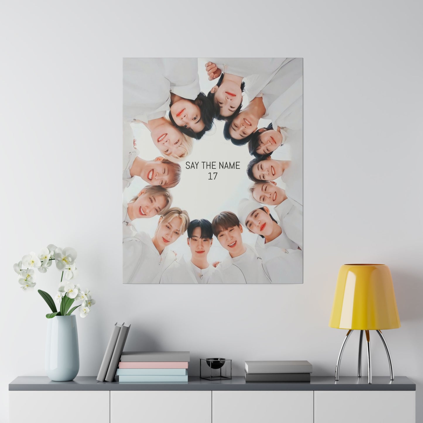 SEVENTEEN Band Selfie: Ground-Level Canvas