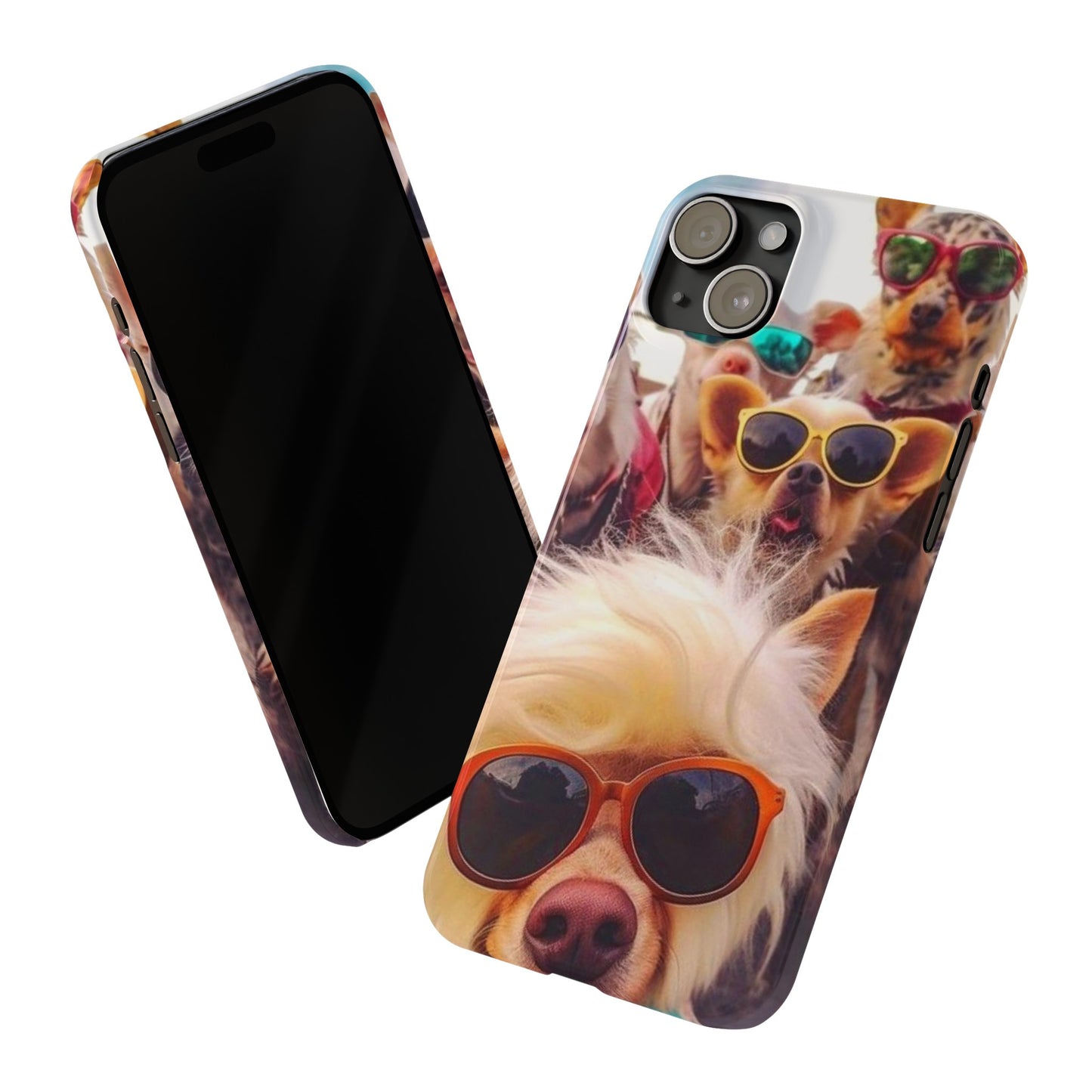 Cool Dogs make Selfie iPhone 15, 14, 13, 12, 11 Cases