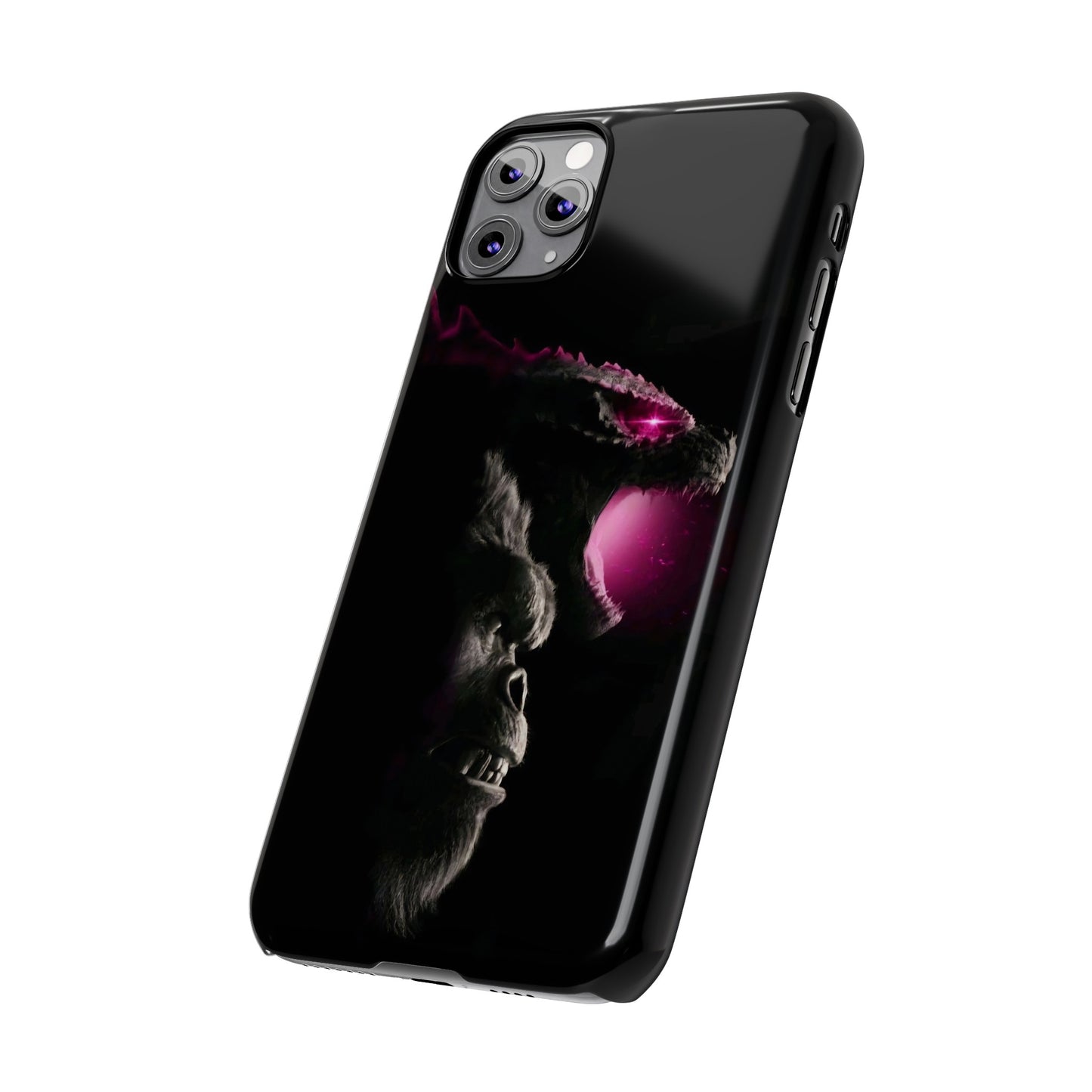 Godzilla x Kong New Age iPhone Cases: Unleash the Titans (Purple Edition)