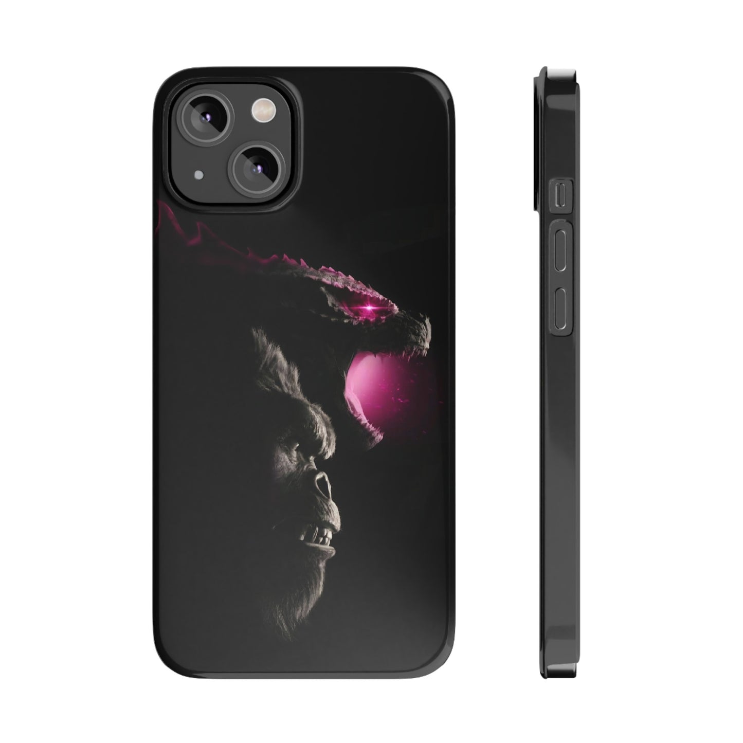 Godzilla x Kong New Age iPhone Cases: Unleash the Titans (Purple Edition)