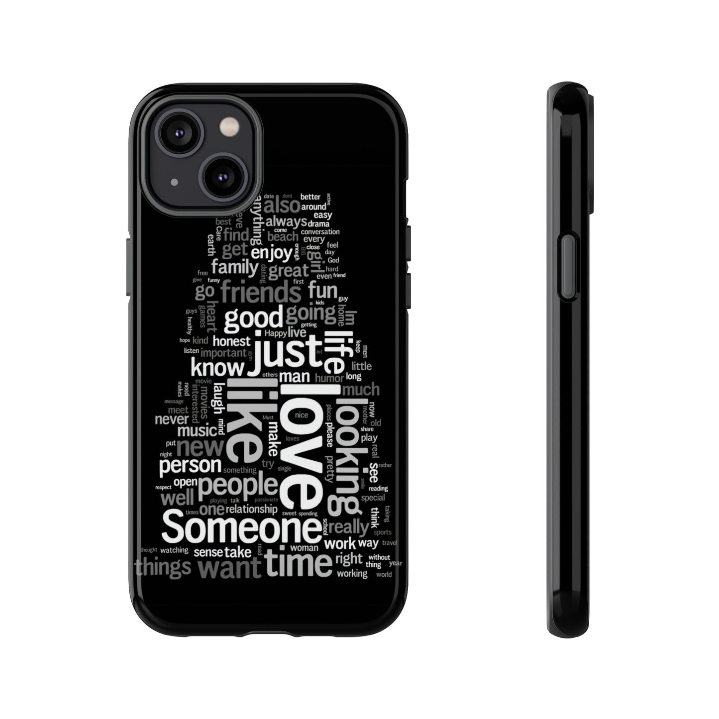 Positive Vibes Everywhere: iPhone 15, 14, 13, 12 Cases