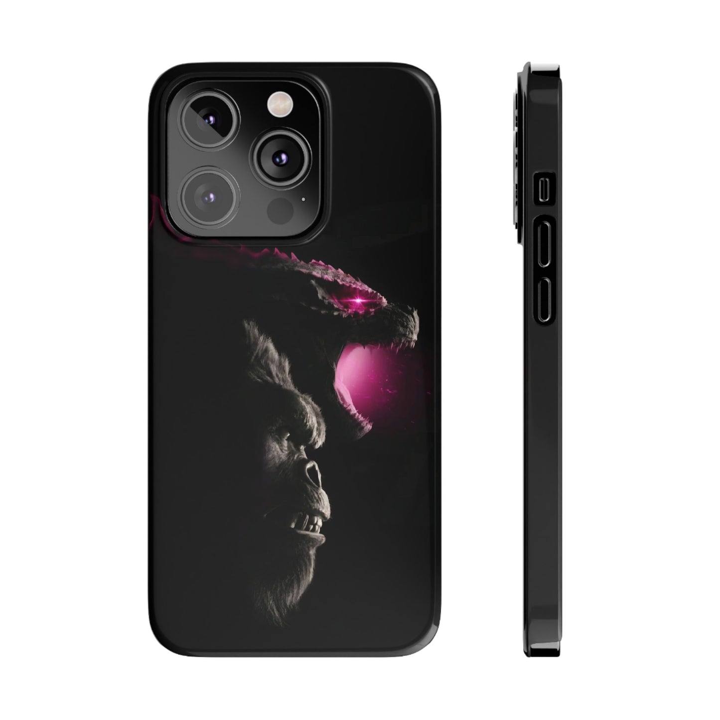 Godzilla x Kong New Age iPhone Cases: Unleash the Titans (Purple Edition)