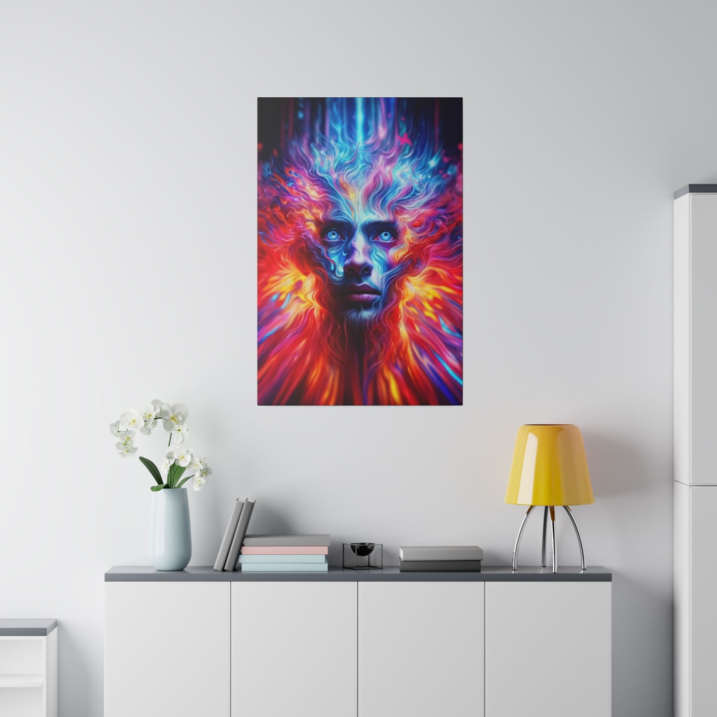 The Blue Man's Spectrum - Canvas
