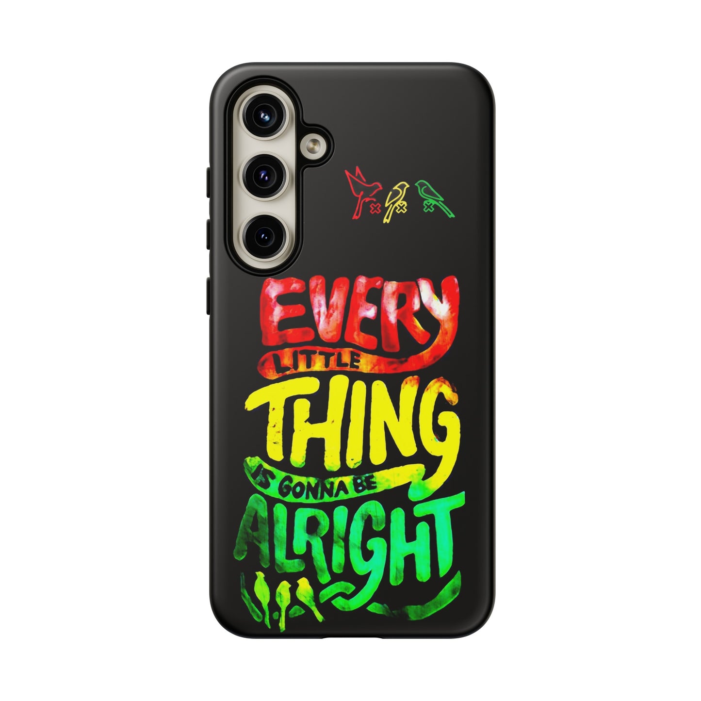 3 Little Birds - Bob Marley Samsung Galaxy Cover: Peace and Protection