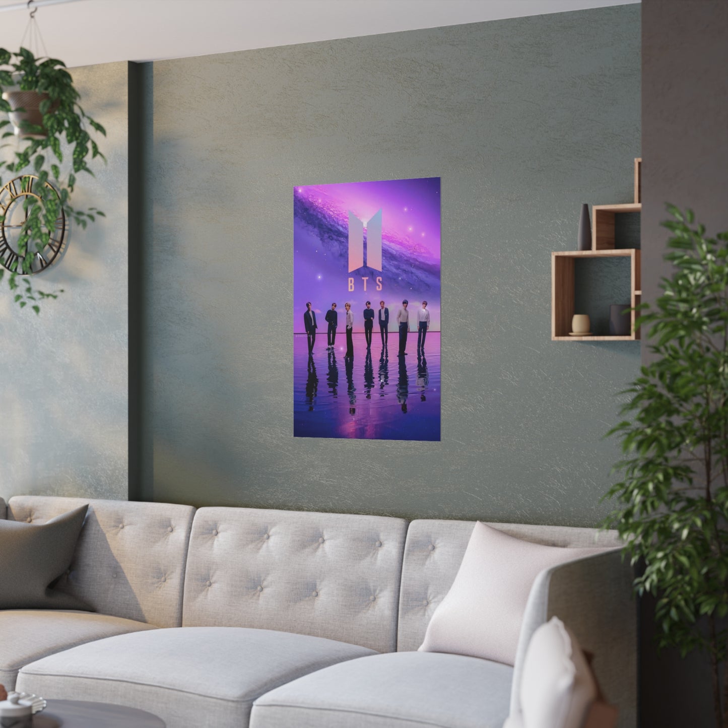 BTS Kpop Poster (NO canvas but Poster)
