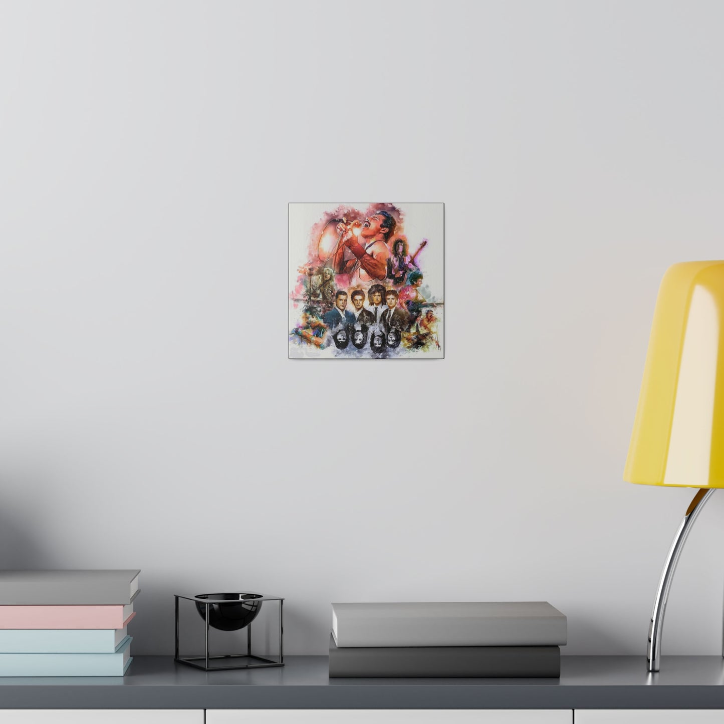 Queen: Compilation of Iconic Moments" Canvas Oil Painting