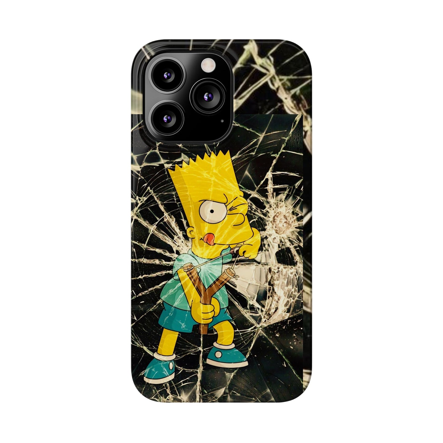 Bart Breaking Glass Iphone 15, 14, 13, 12 Cases
