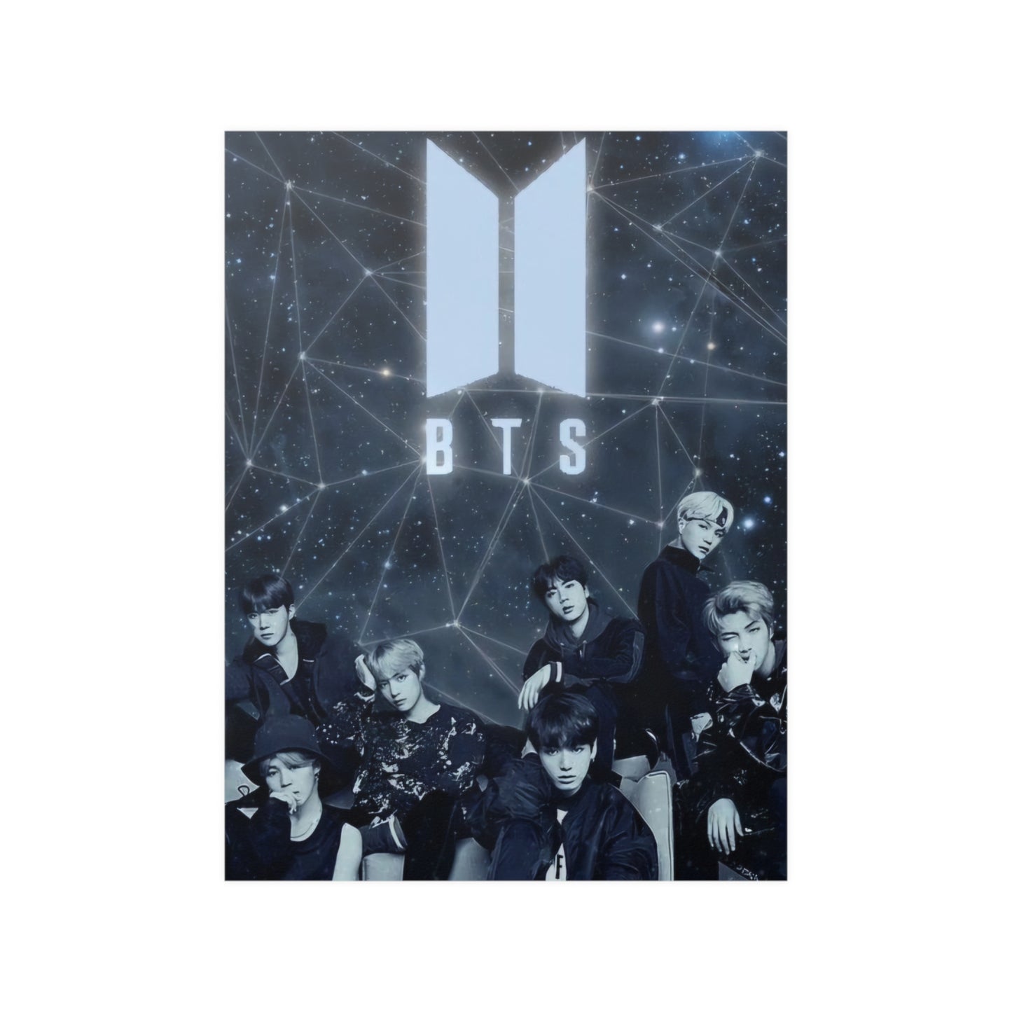 BTS Korea Boyband Poster (NO canvas but Poster)