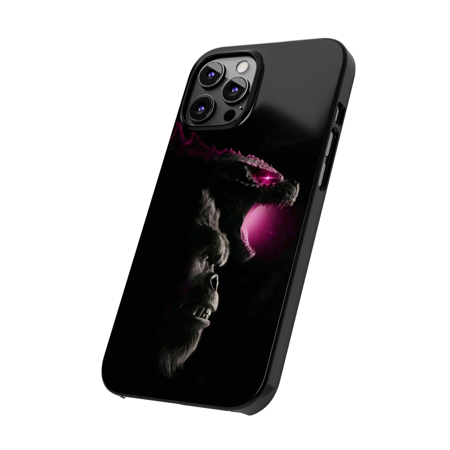 Godzilla x Kong New Age iPhone Cases: Unleash the Titans (Purple Edition)