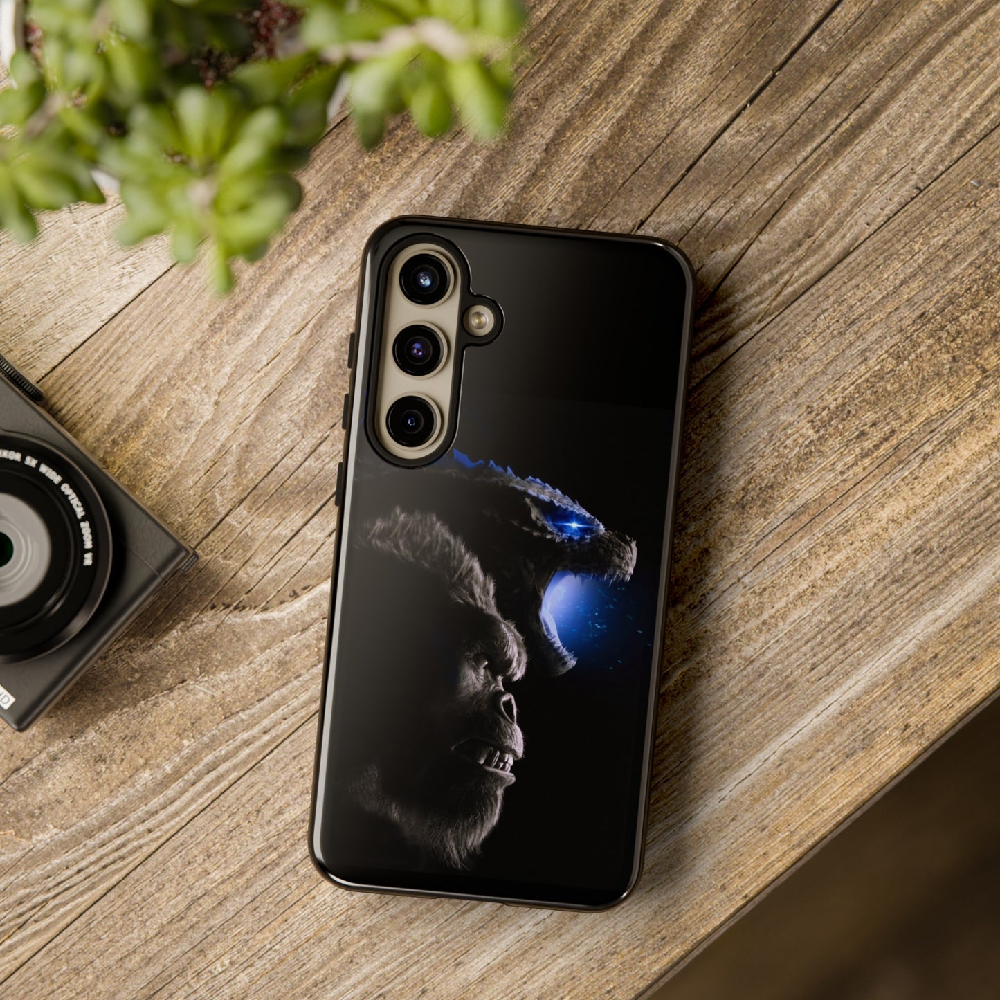 Godzilla x Kong New Age Samsung Galaxy Cases: Unleash the Titan (Blue edition)