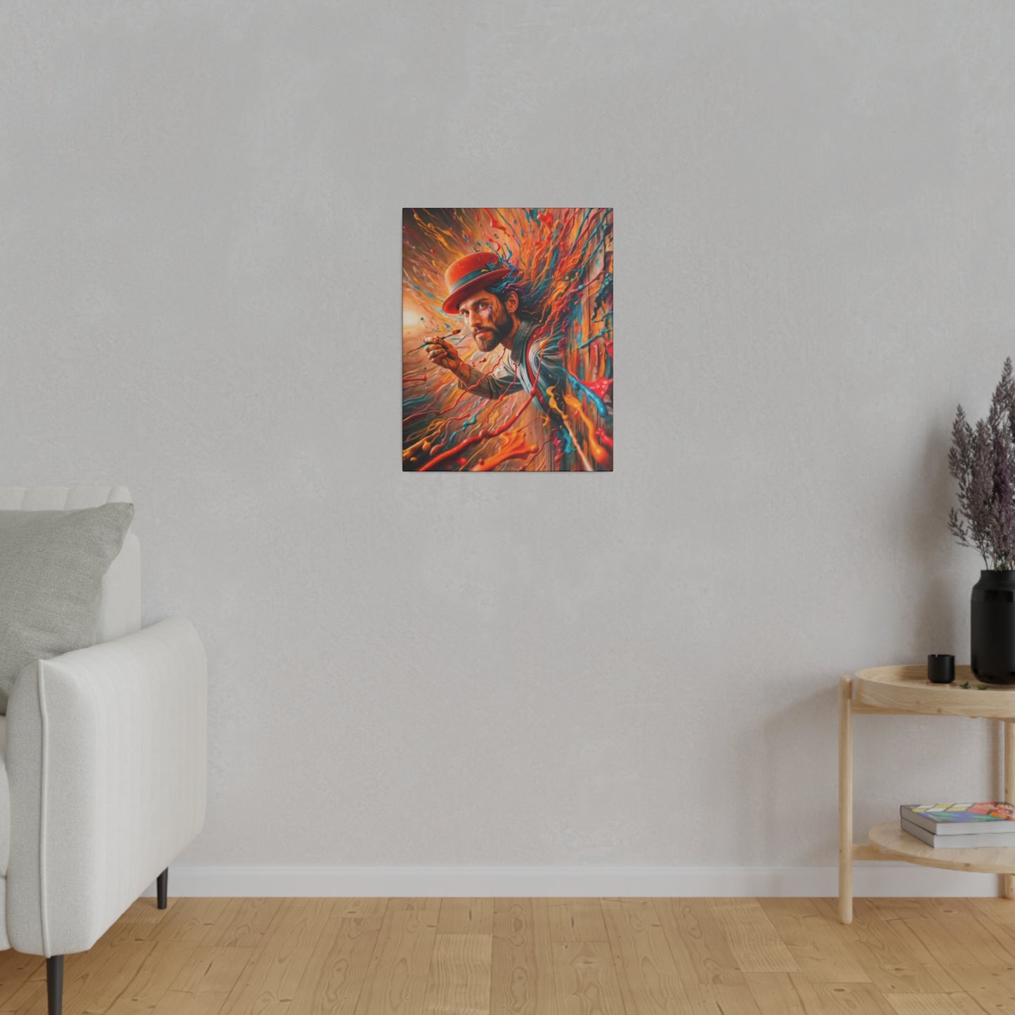 Prisoner Of Your Own Painting - Canvas
