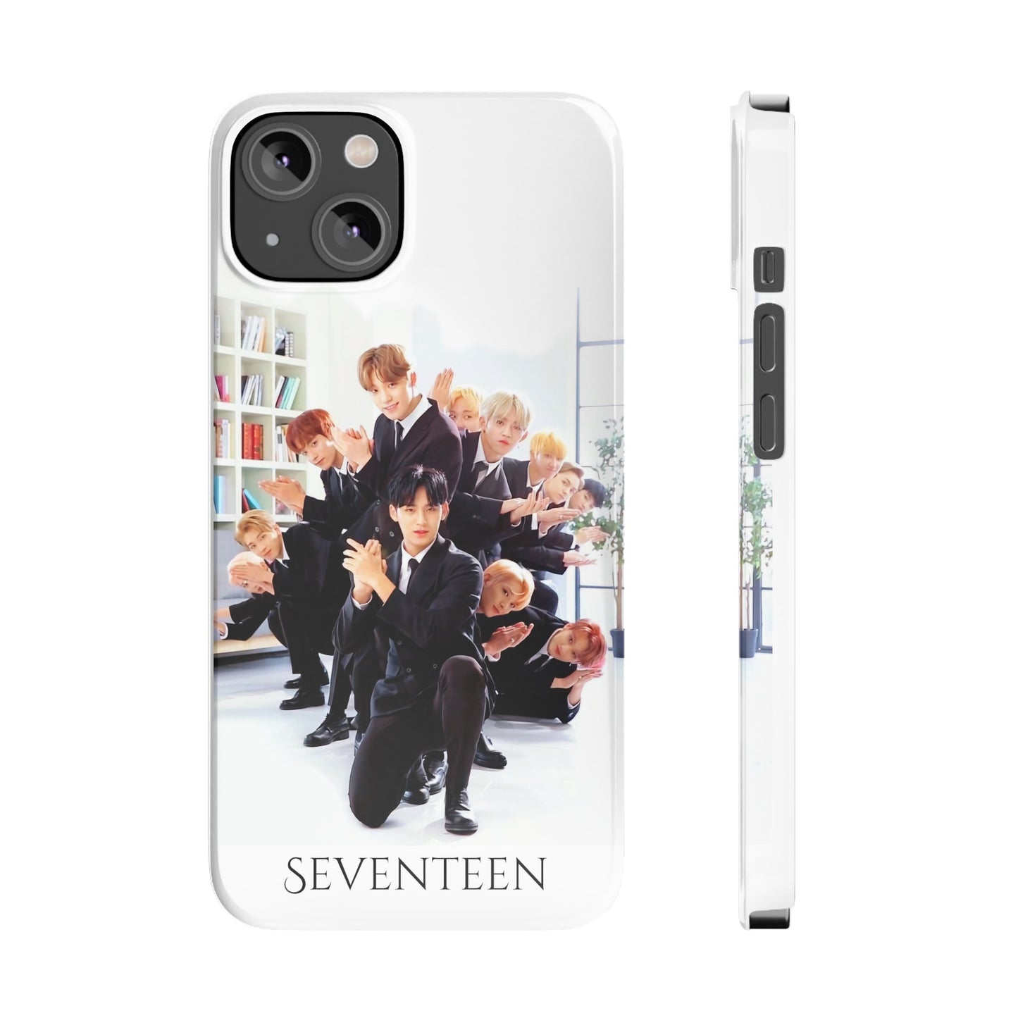 SEVENTEEN: Secret Agent Mission iPhone 15, 14, 13, 12 Cases