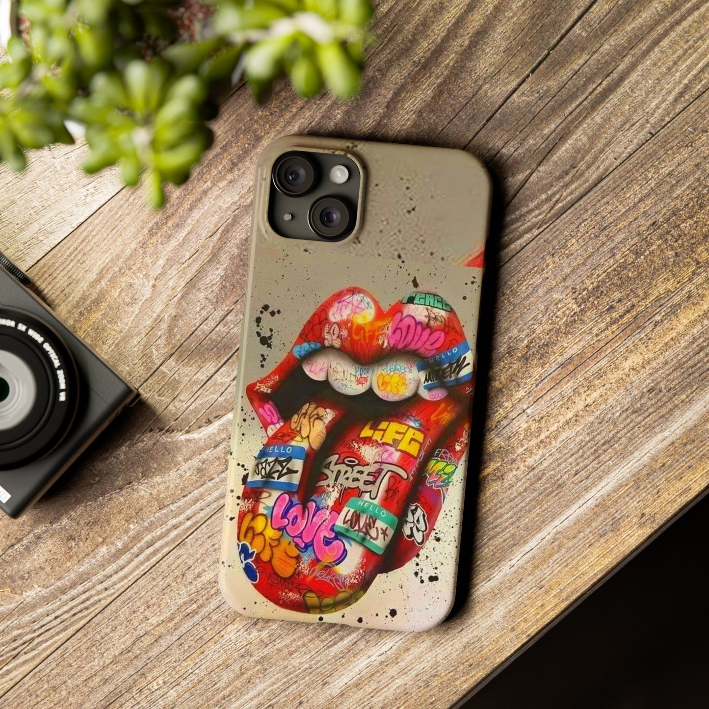 Rolling Stones Tongue Logo Iphone 15, 14, 13, 12 Cases