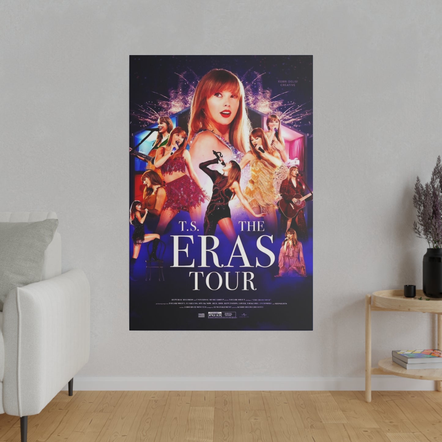 T.S. Eras Tour Highlights Canvas