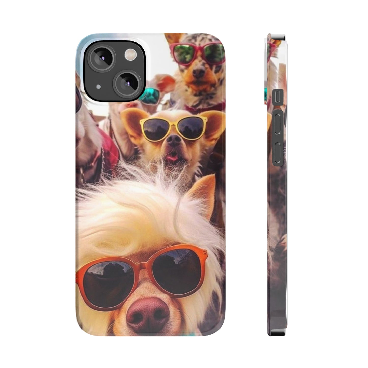 Cool Dogs make Selfie iPhone 15, 14, 13, 12, 11 Cases