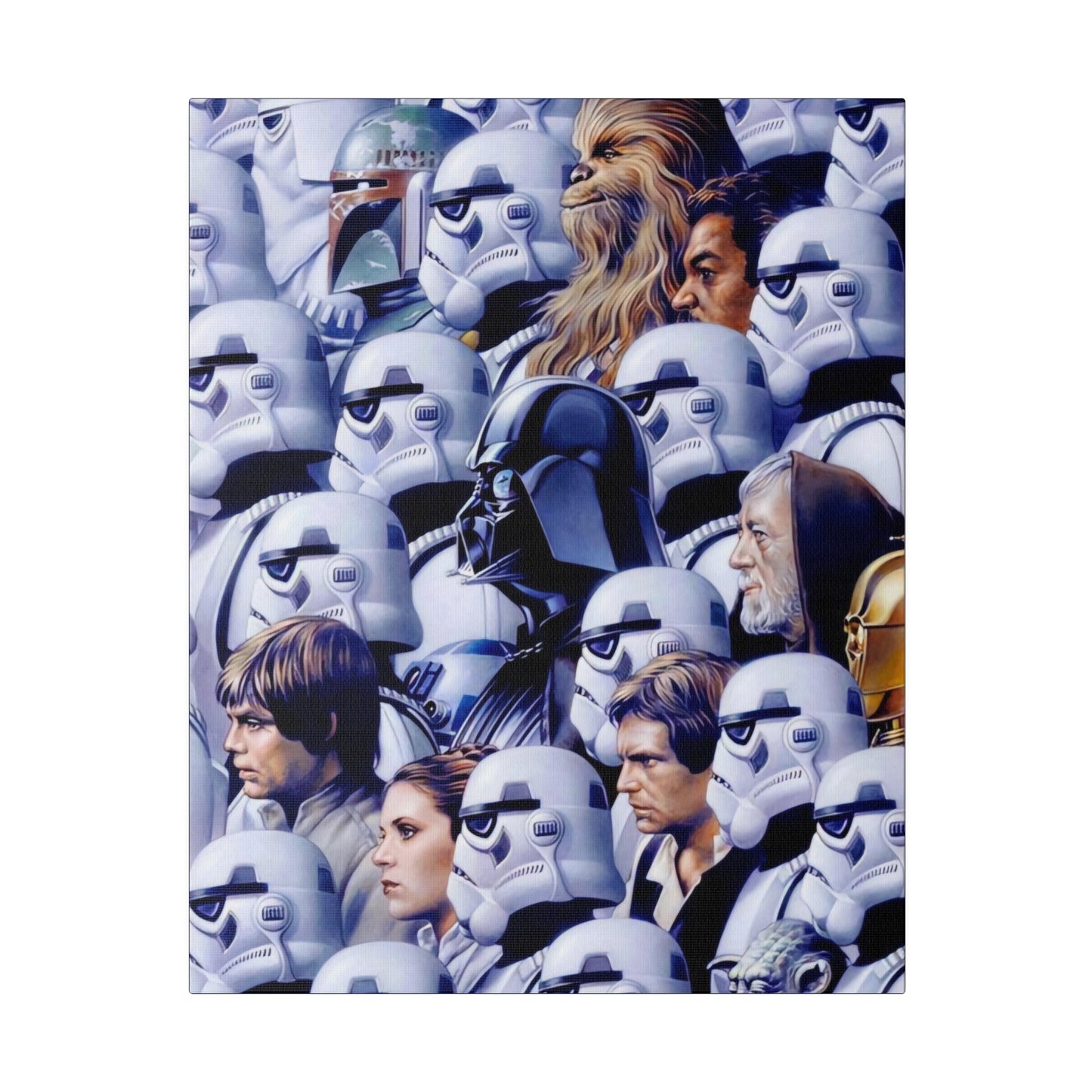 Star Wars, Good between the Bad in One Canvas