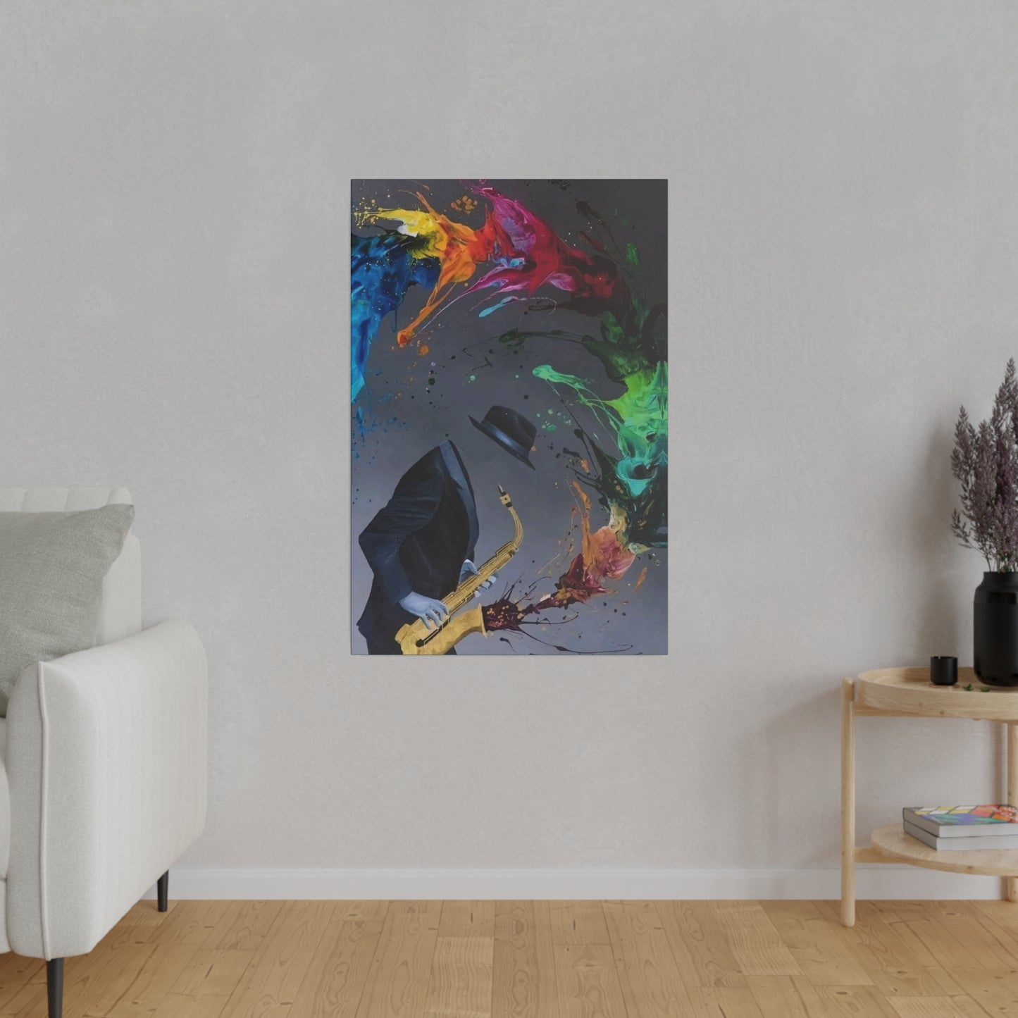 Saxophonist Symphony: Music-Inspired - Canvas