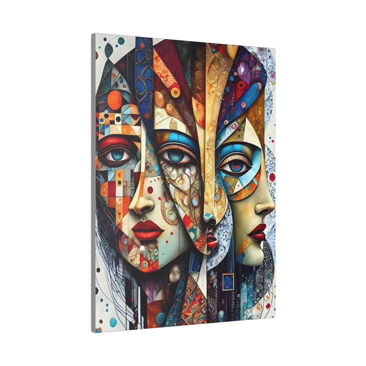 The 3 Faces Canvas Wall Art