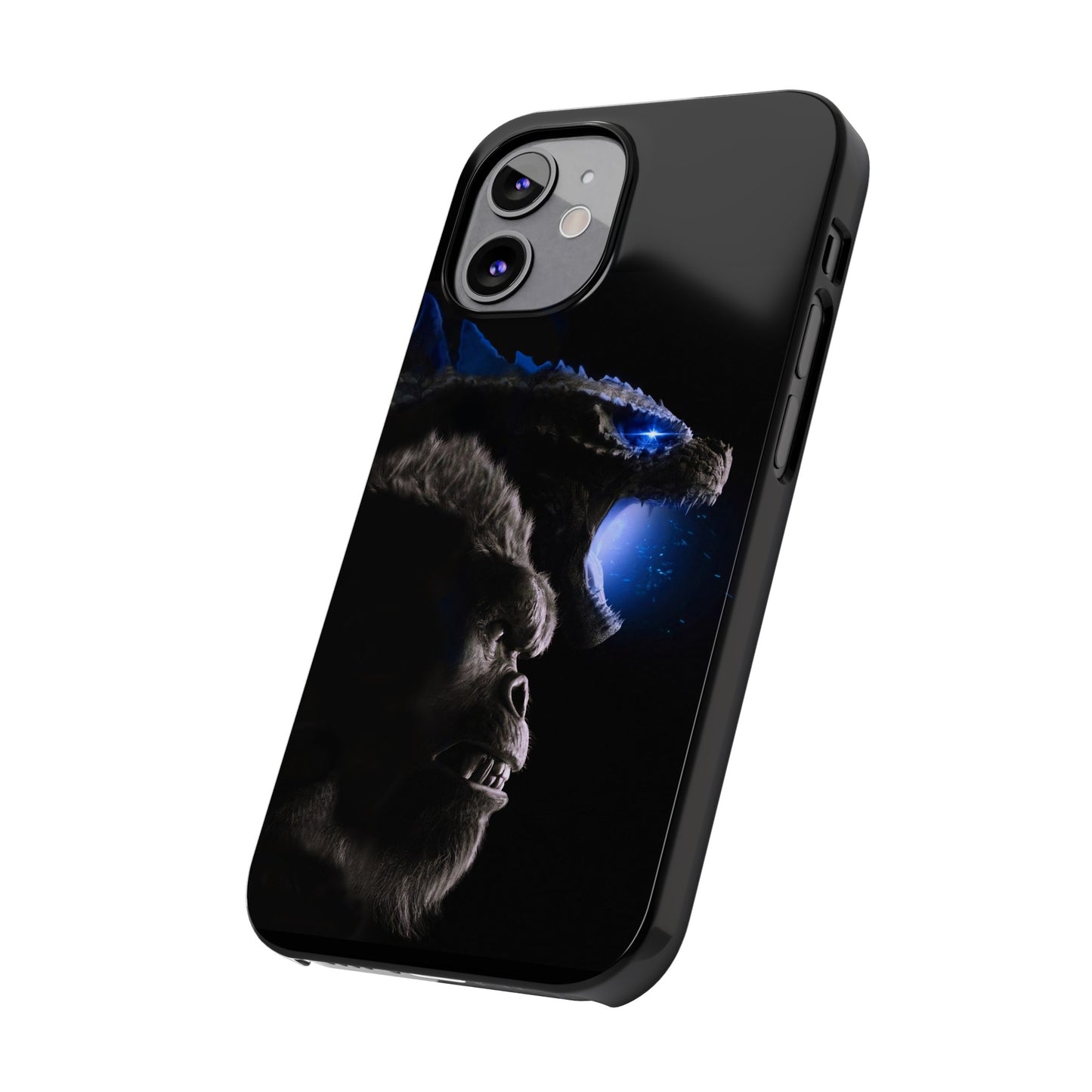 Godzilla x Kong New Age iPhone Cases: Unleash the Titans (Blue Edition)
