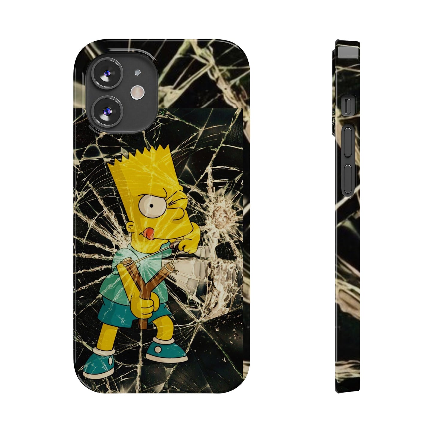 Bart Breaking Glass Iphone 15, 14, 13, 12 Cases
