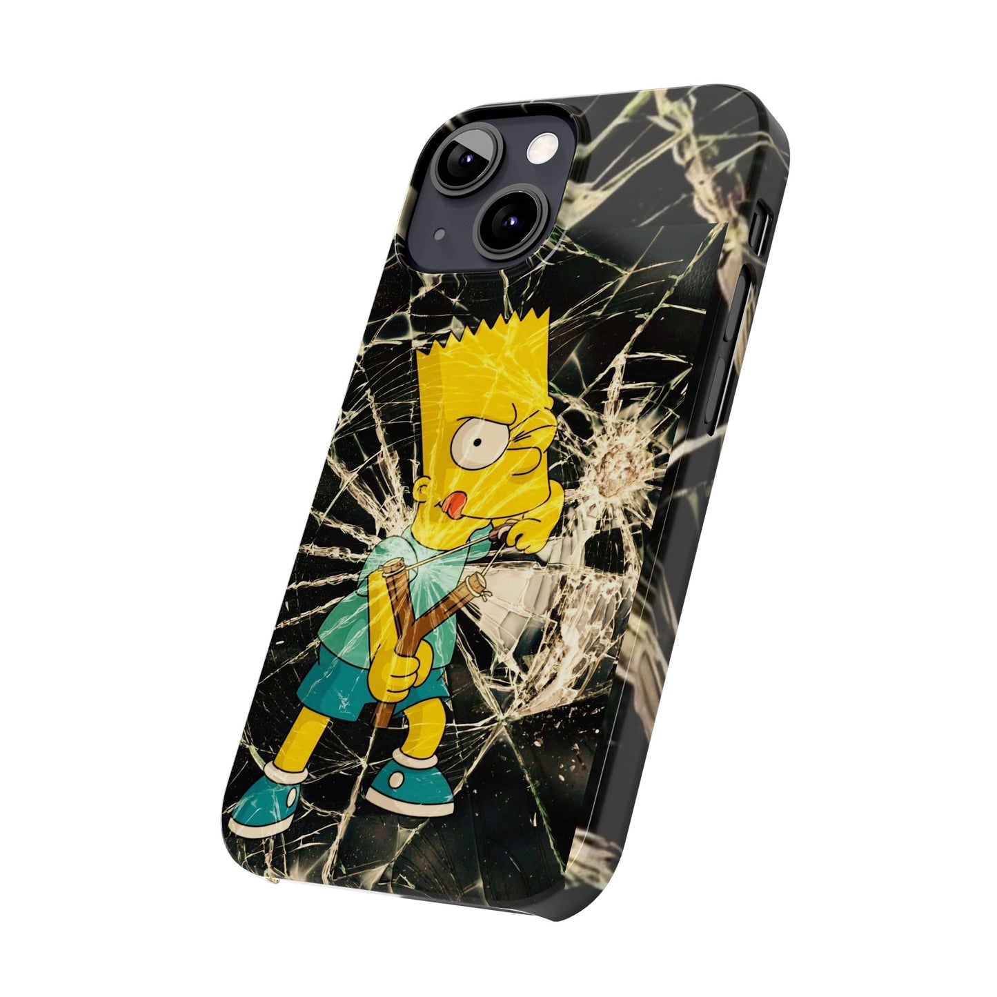 Bart Breaking Glass Iphone 15, 14, 13, 12 Cases