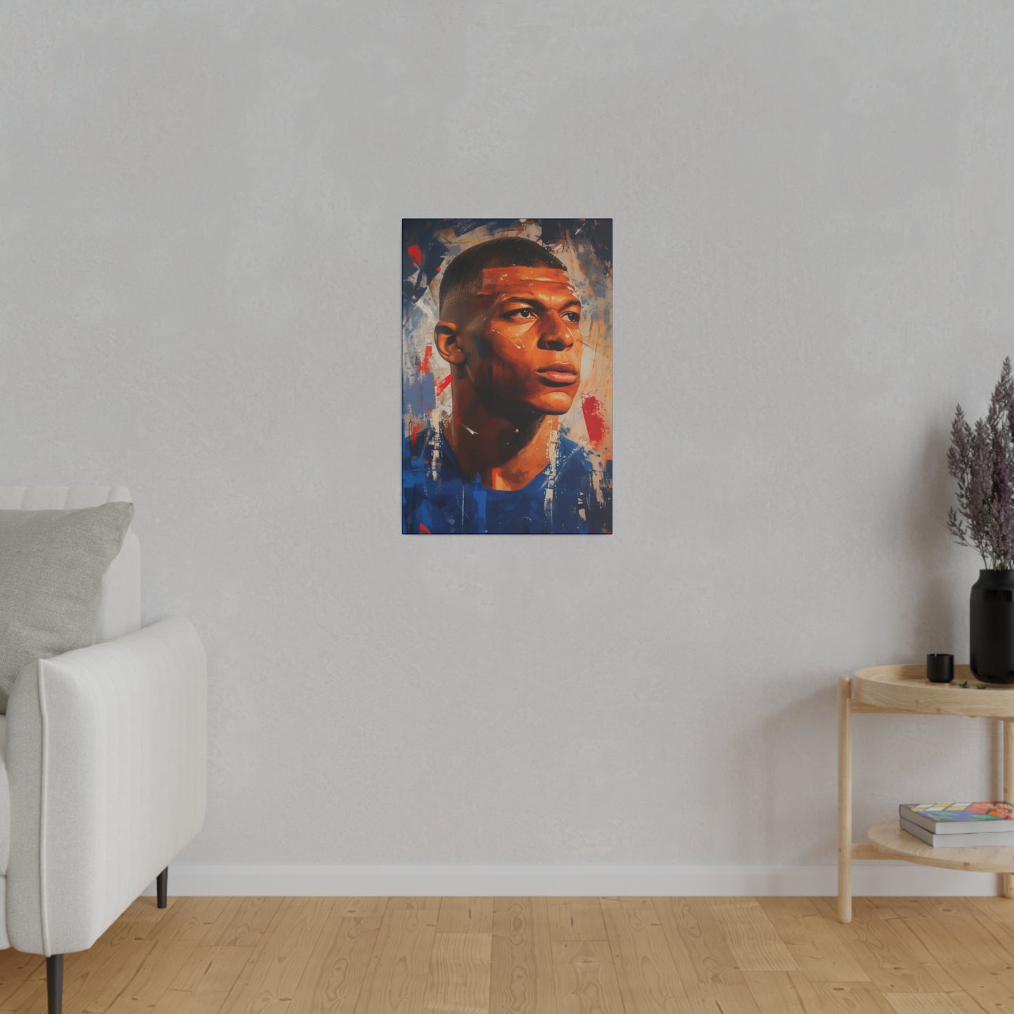 MBappe Wall Art Canvas