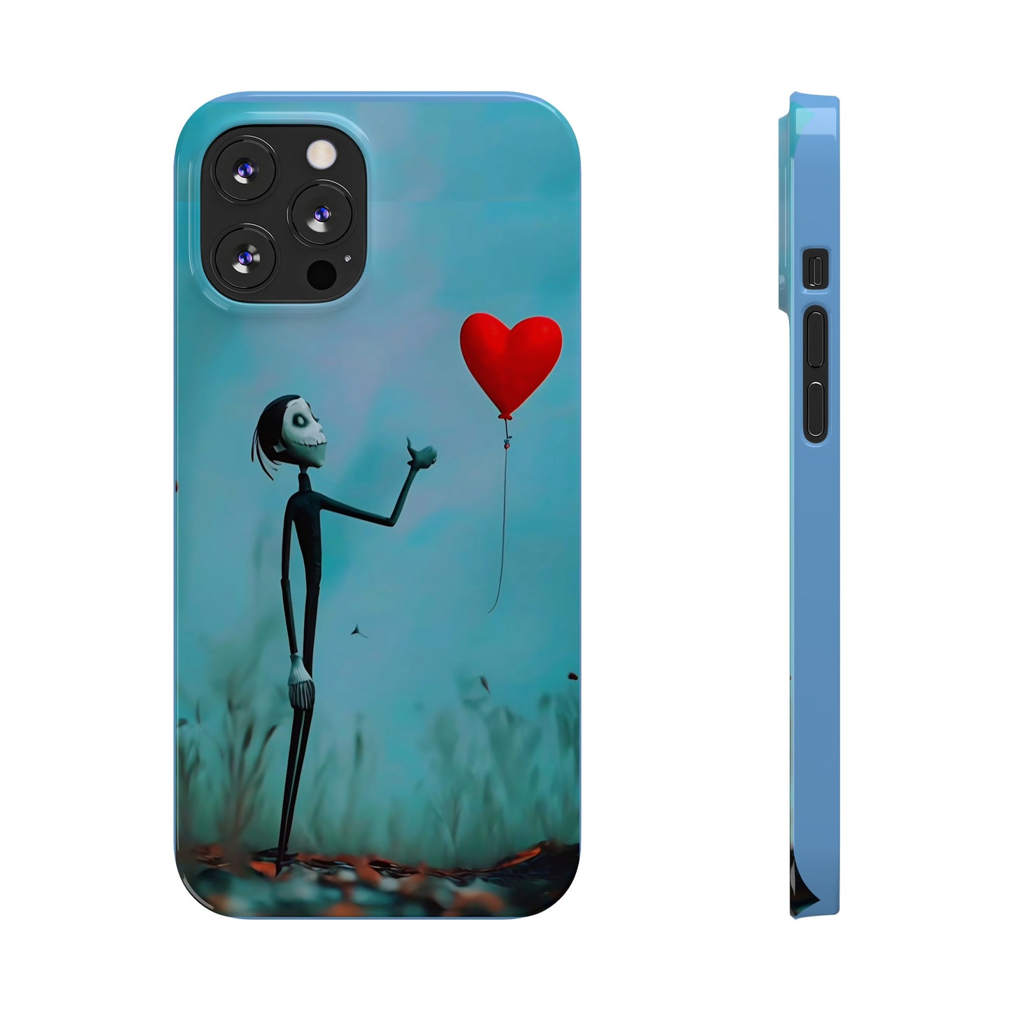 Heart Balloon Art Design iPhone Cases: Love in the Air