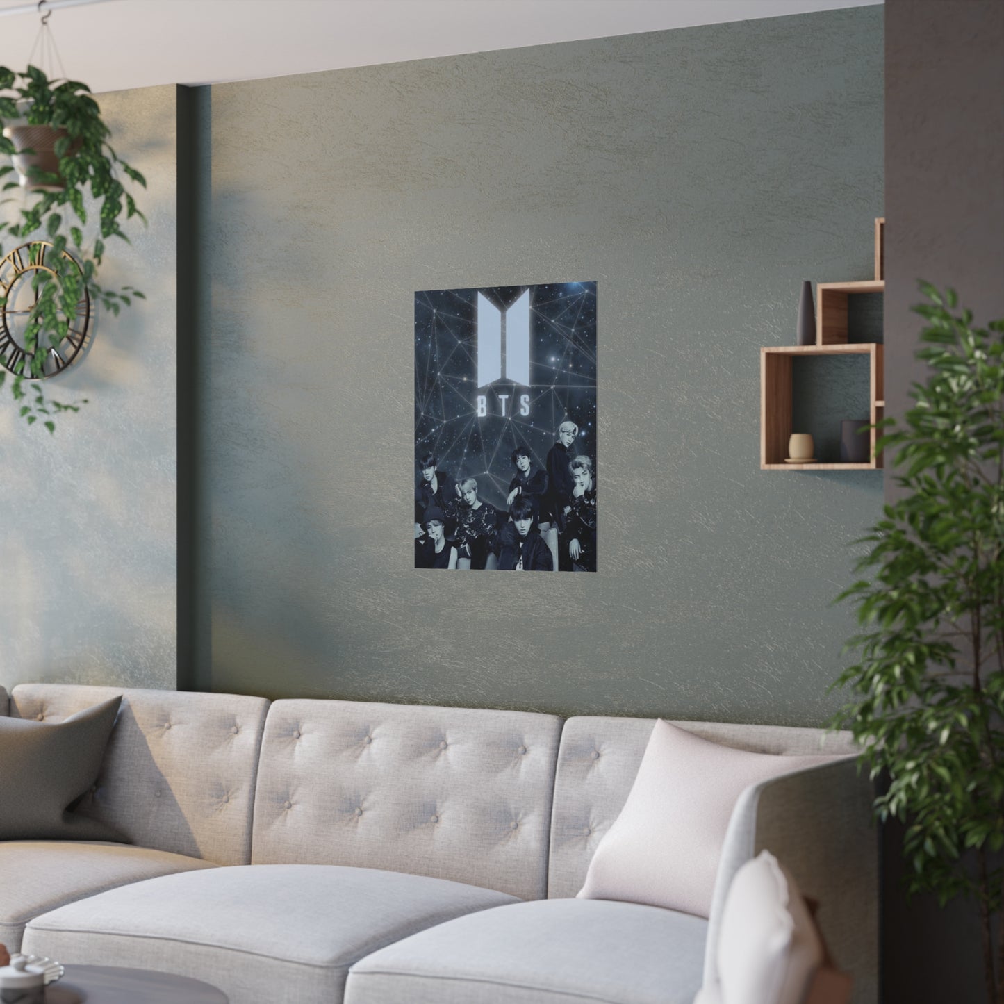 BTS Korea Boyband Poster (NO canvas but Poster)