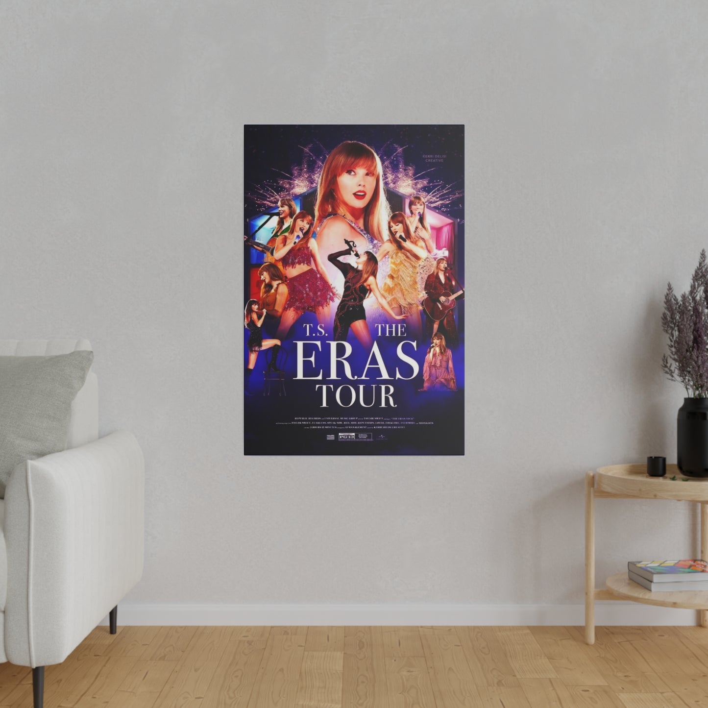 T.S. Eras Tour Highlights Canvas