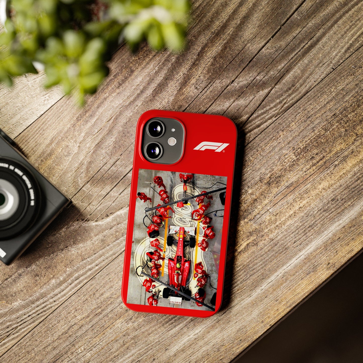 F1 Ferrari Pitstop Iphone Cases