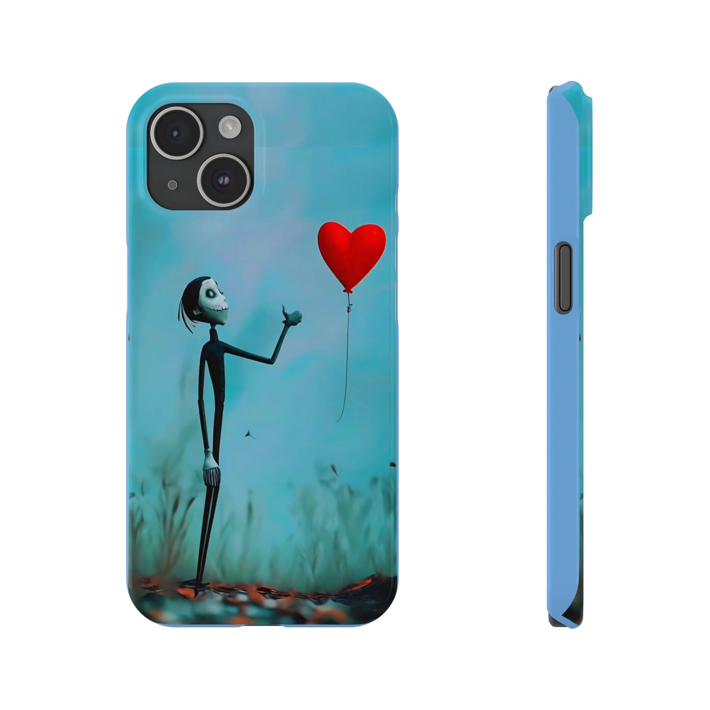 Heart Balloon Art Design iPhone Cases: Love in the Air