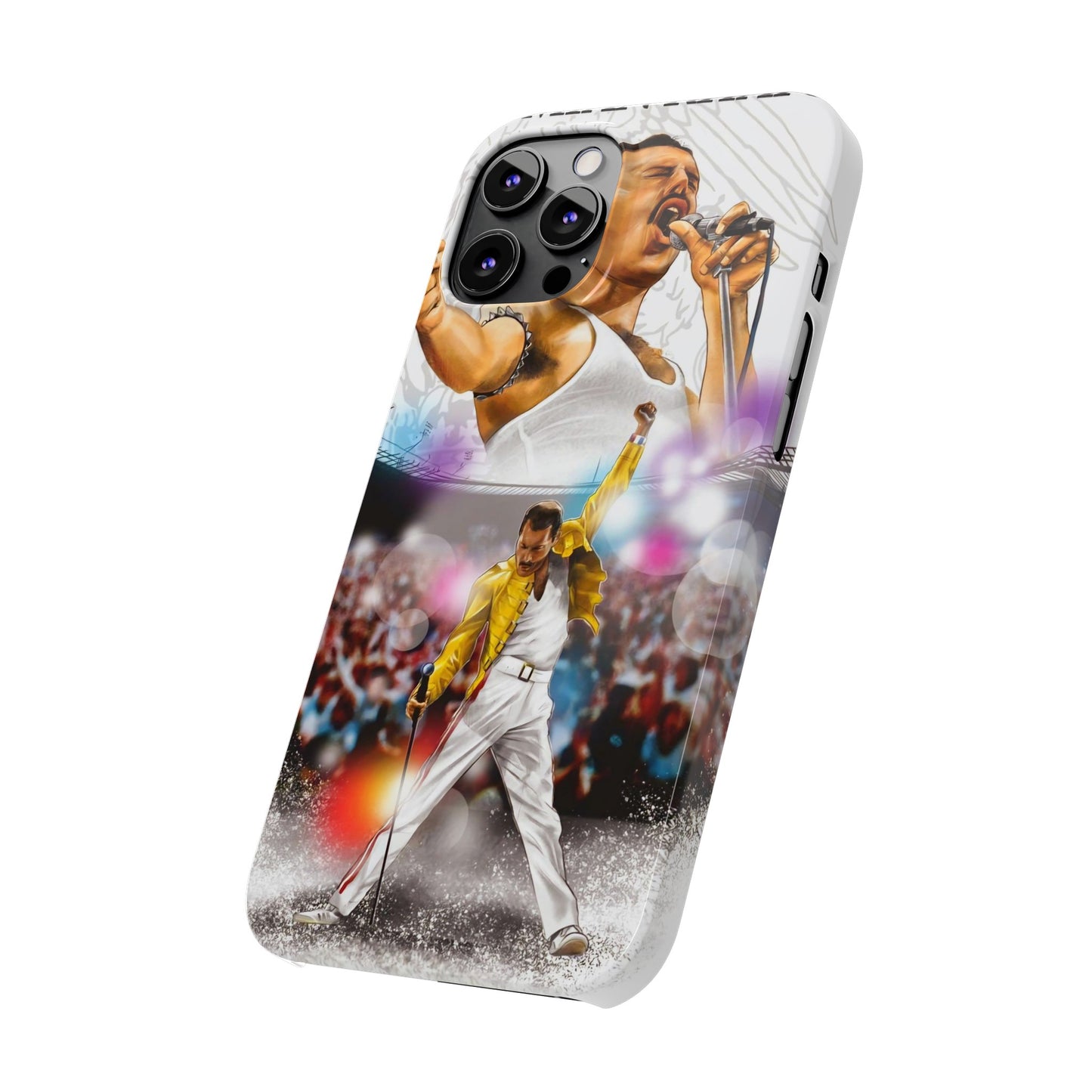 Freddy Mercury & Queen iPhone 15, 14, 13, 12 Cases