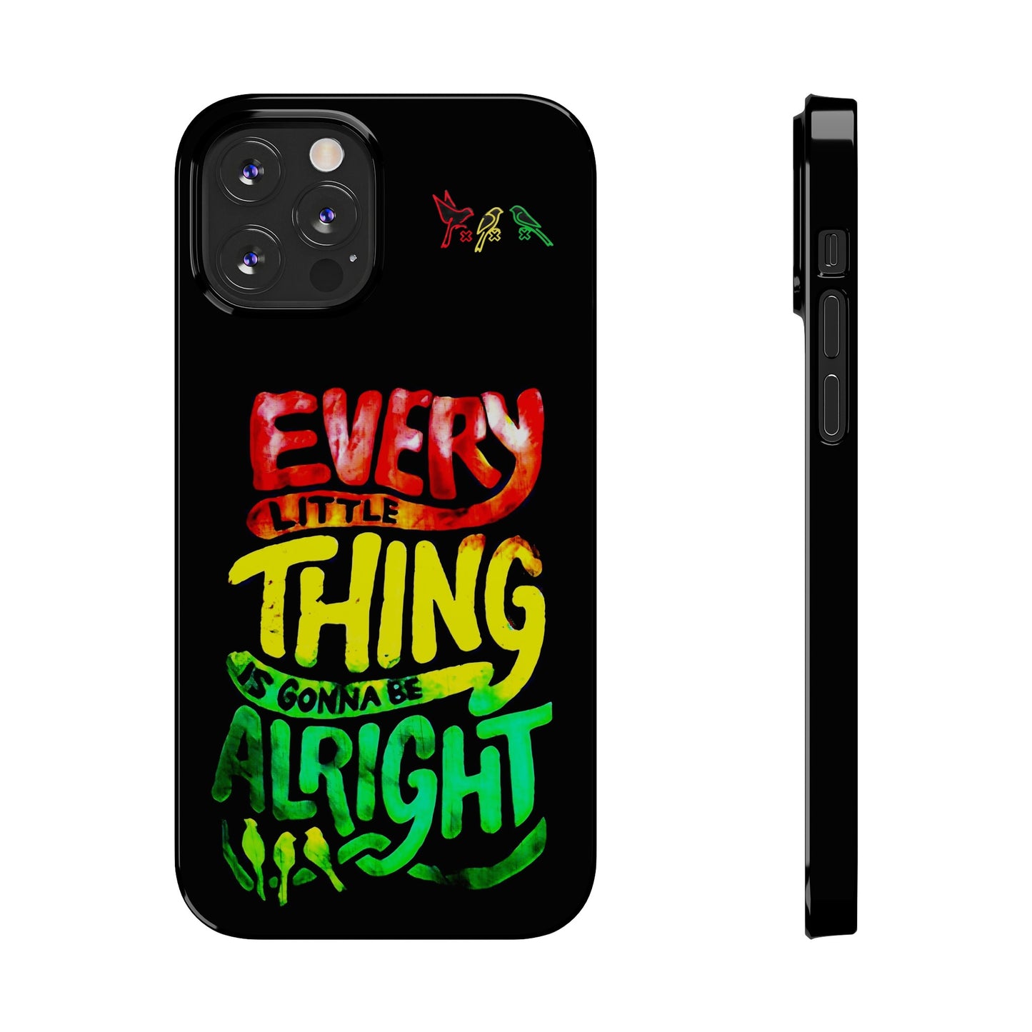 3 Little Birds - Bob Marley iPhone Cover: Peace and Protection