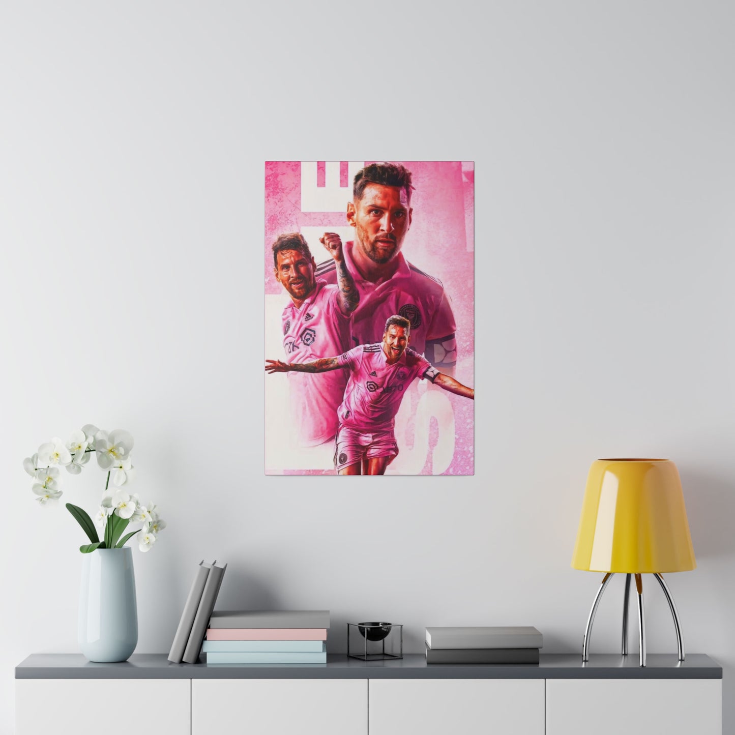 Lionel Messi by Inter Miami - Canvas