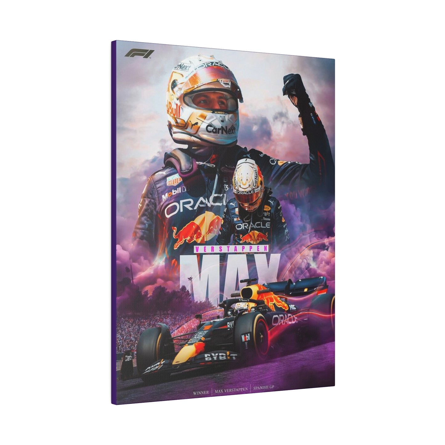 Max Verstappen: Redbull GP Spain Victory Canvas