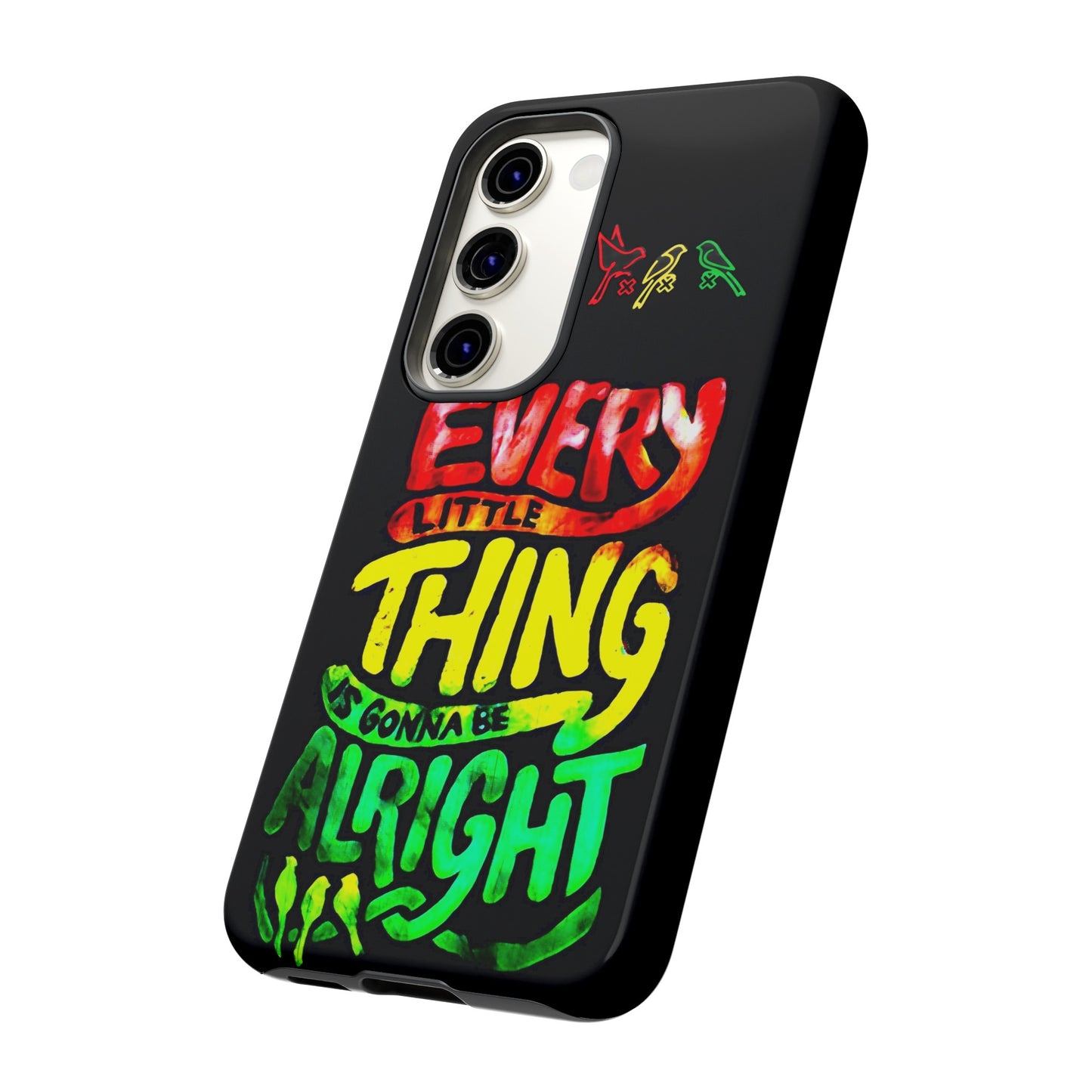 3 Little Birds - Bob Marley Samsung Galaxy Cover: Peace and Protection