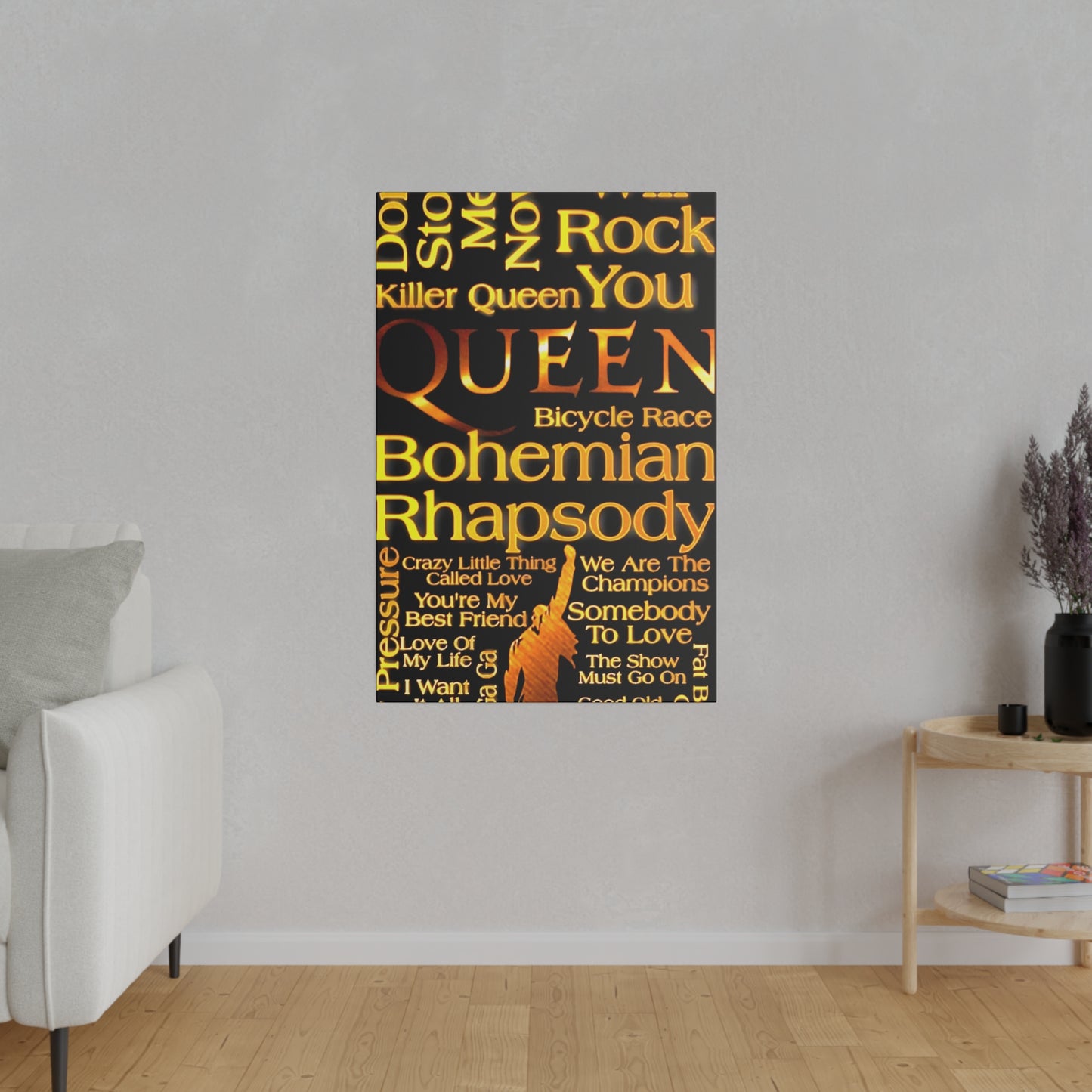 Queen Songs Canvas