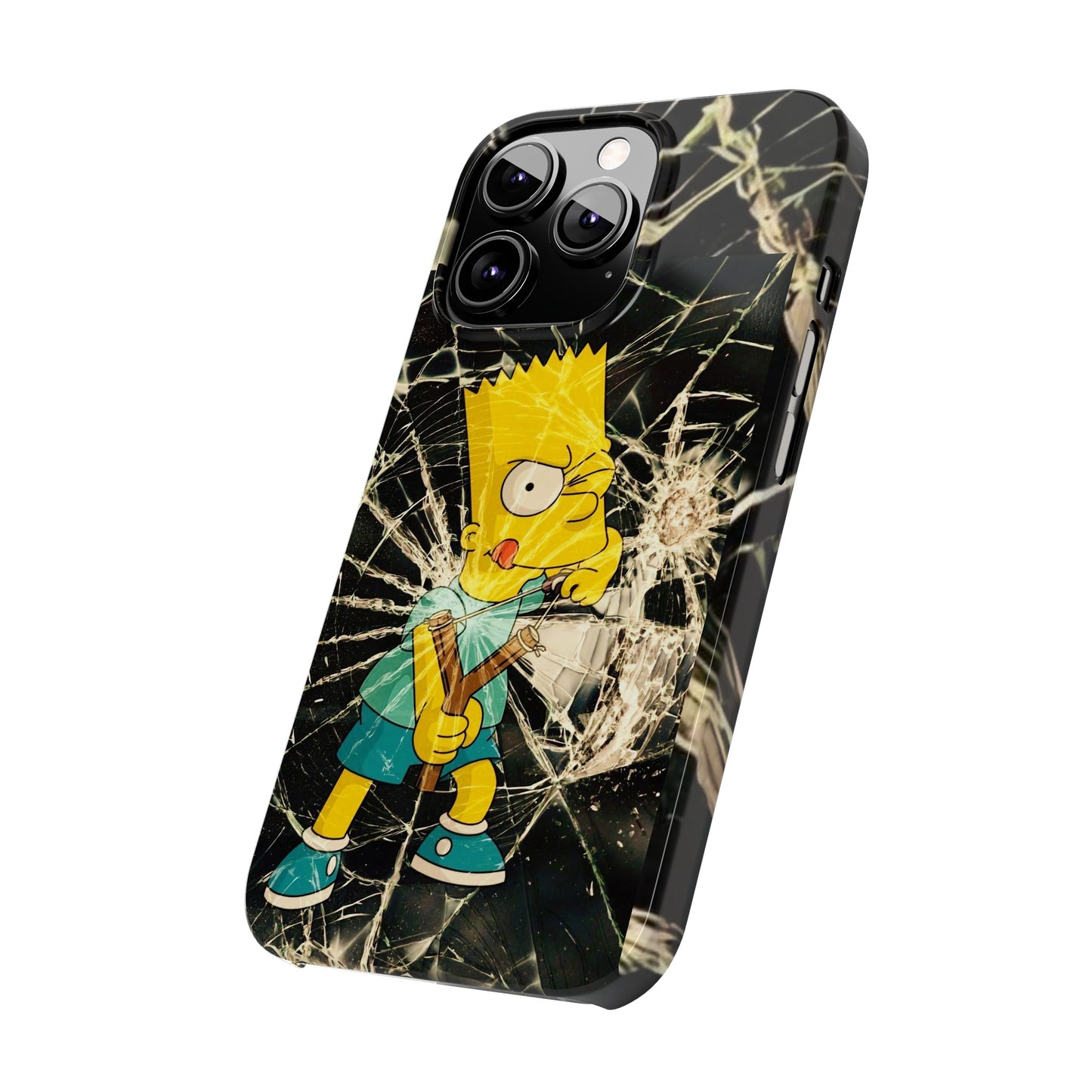 Bart Breaking Glass Iphone 15, 14, 13, 12 Cases