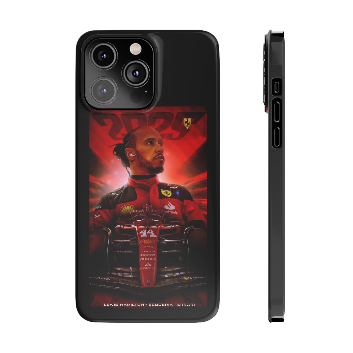 Ferrari Lewis Hamilton iphone cases: New Driver 2025 - A New Chapter Begins