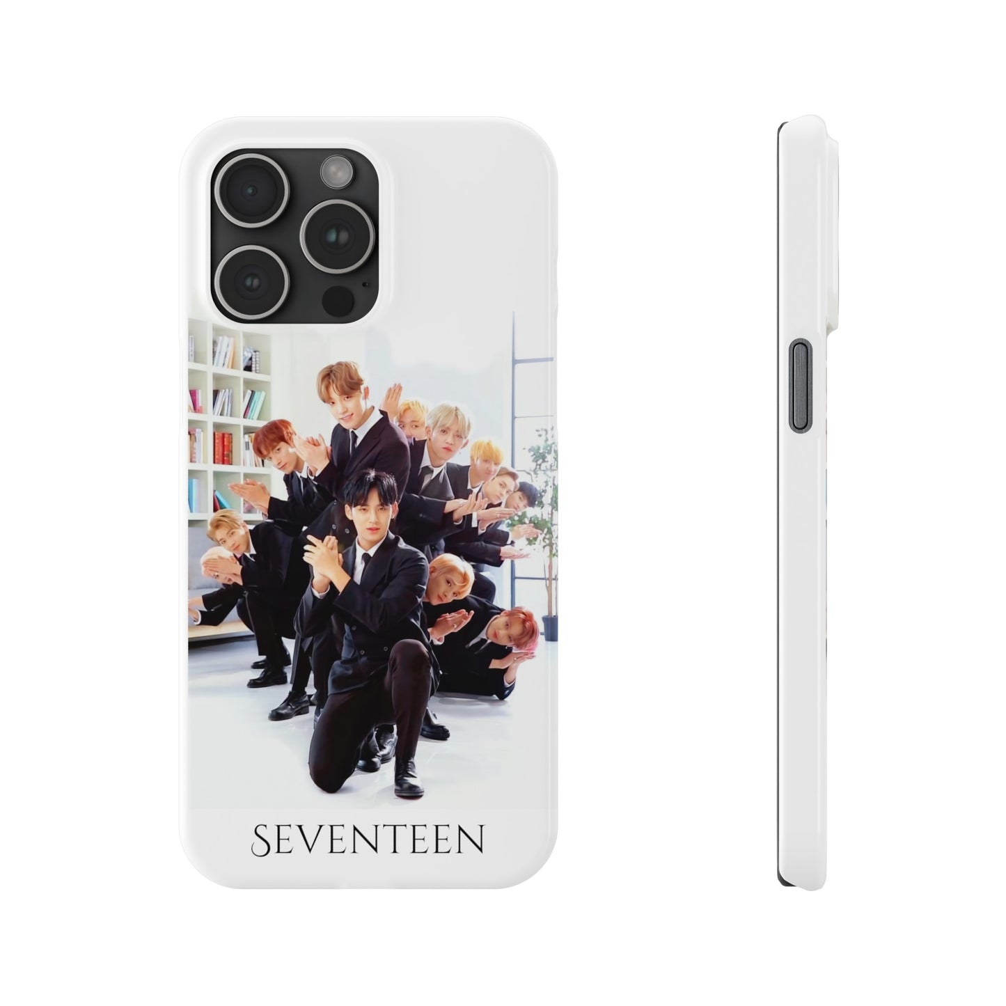 SEVENTEEN: Secret Agent Mission iPhone 15, 14, 13, 12 Cases