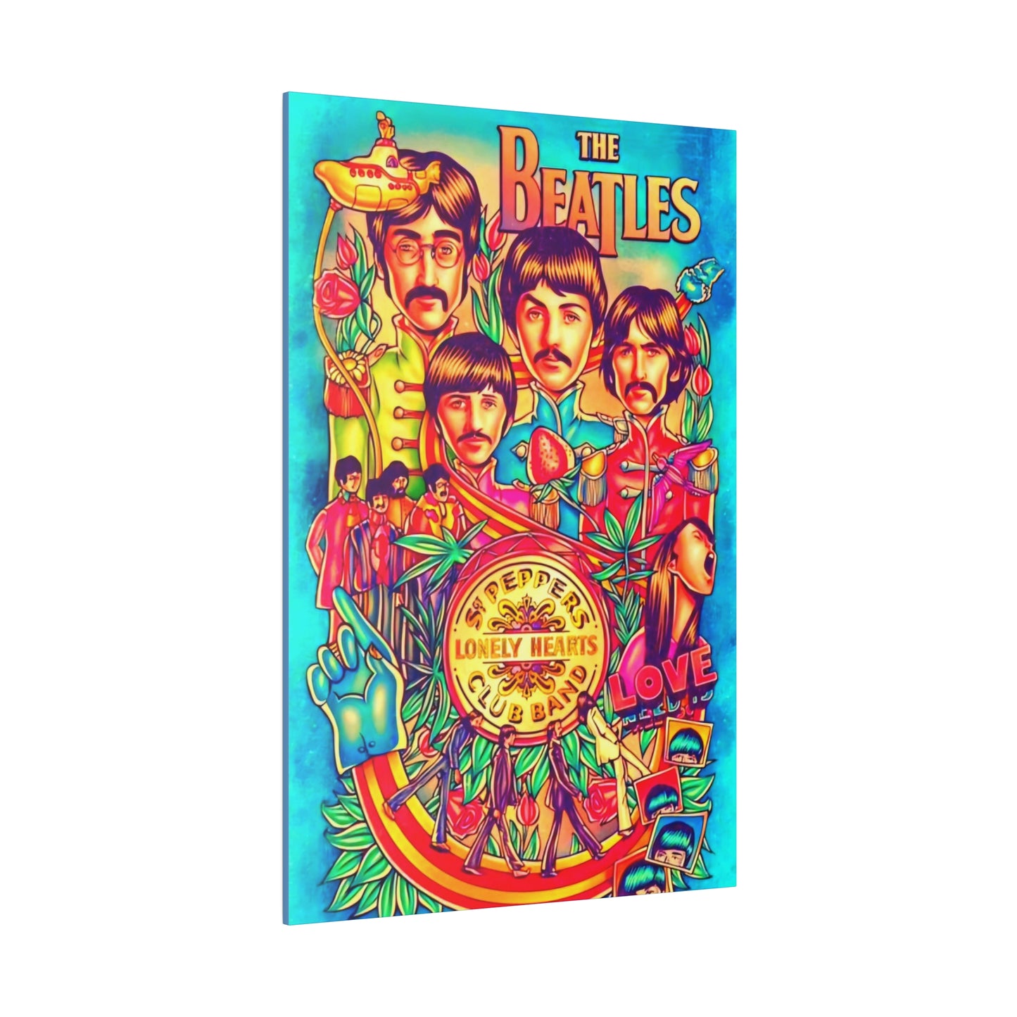 The Beatles, St Pepper Lonely Hearts Club band - Canvas