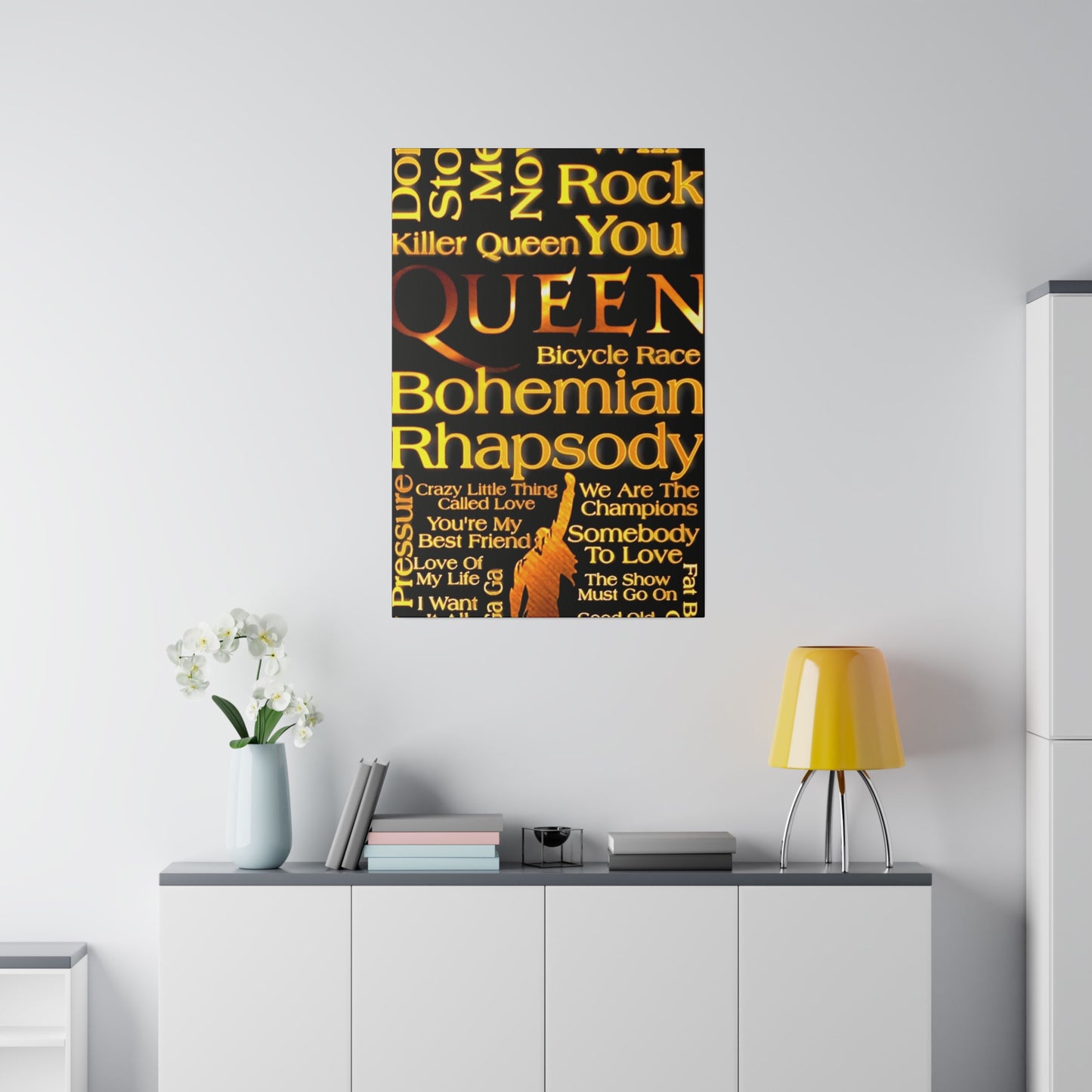 Queen Songs Canvas