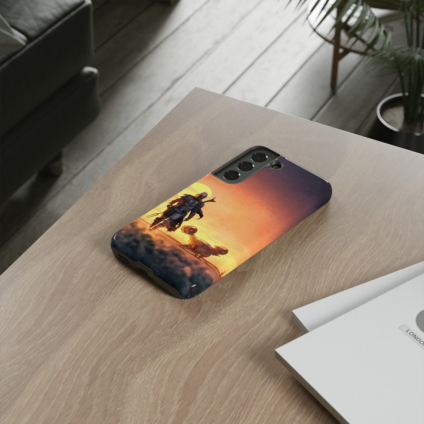 Star Wars Mandalorian Samsung Galaxy Cover: Protect Your Phone with the Force