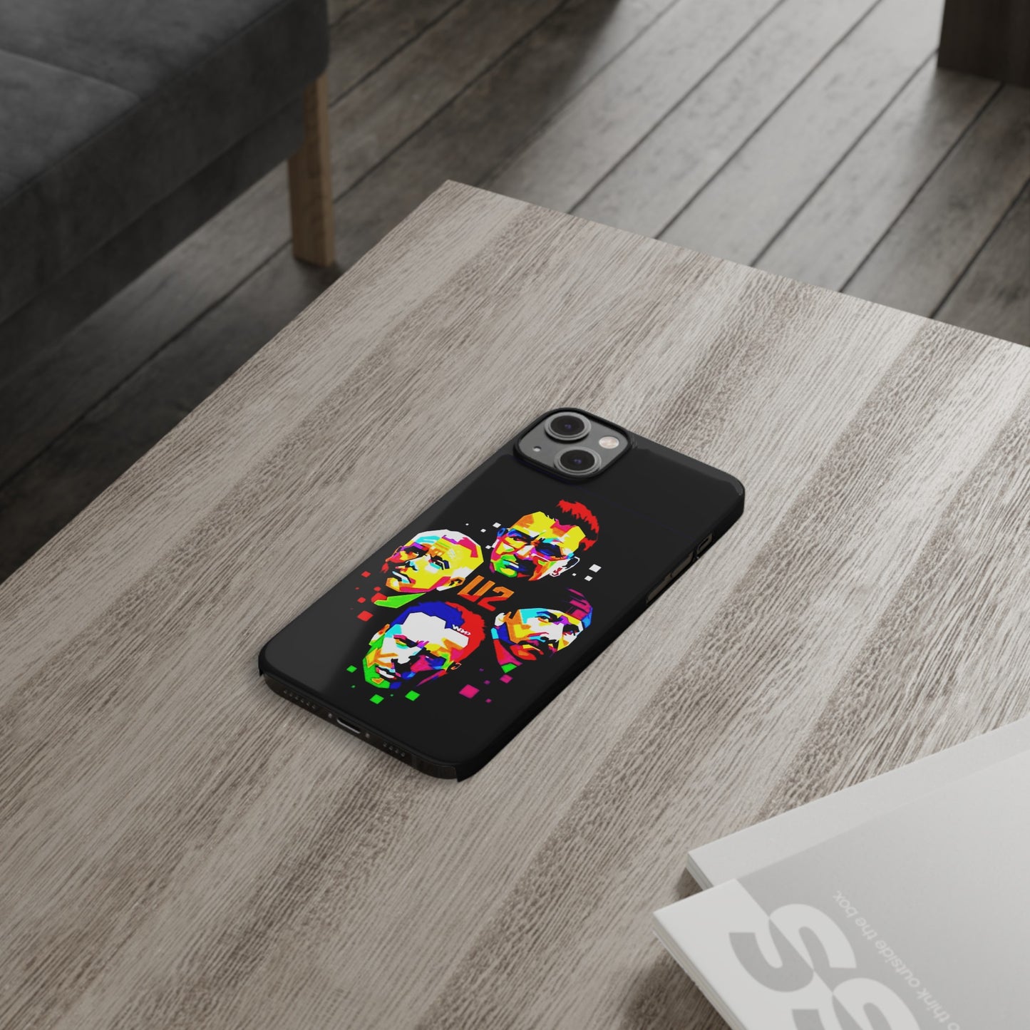 U2 IPhone 15, 14, 13, 12 Cases - Art Design
