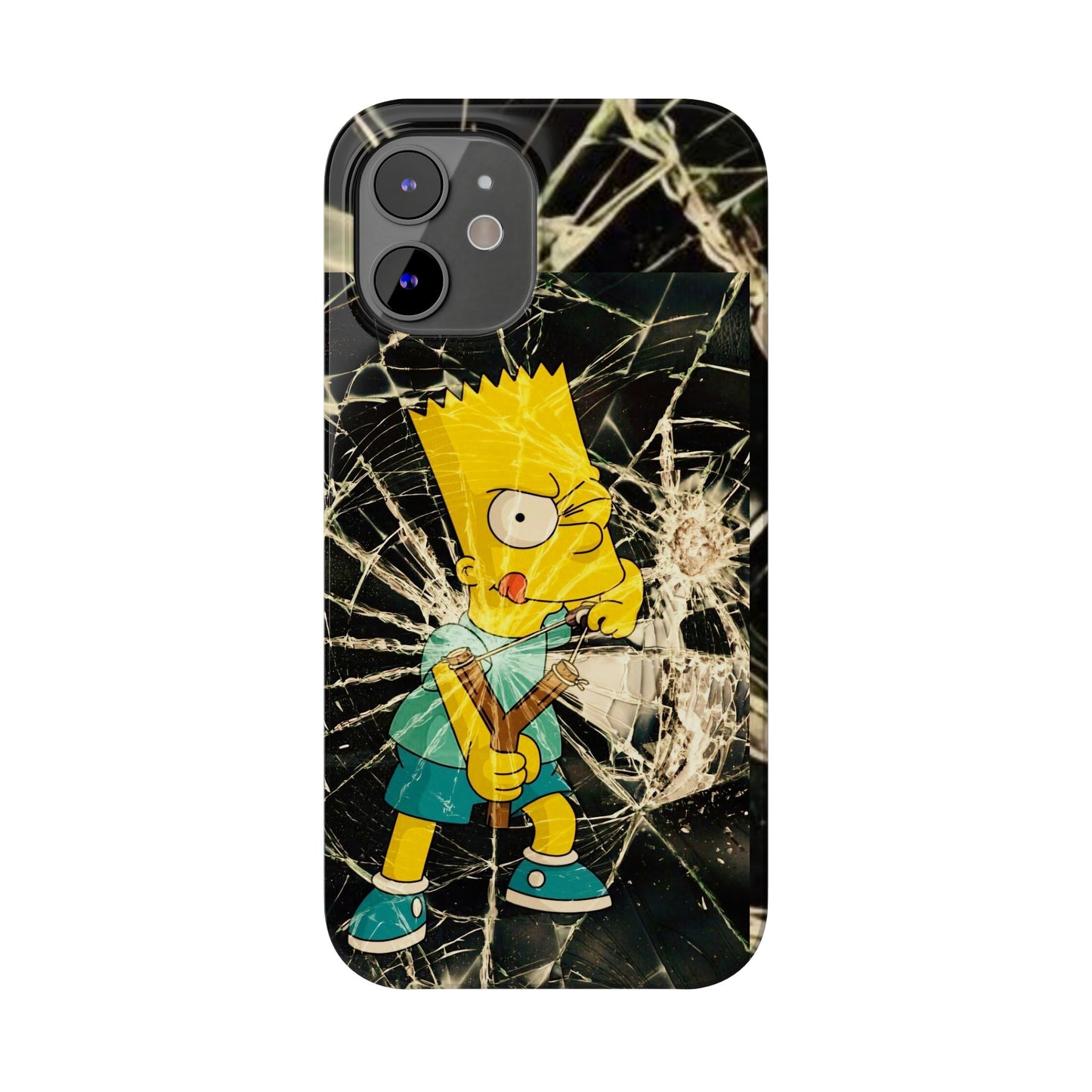 Bart Breaking Glass Iphone 15, 14, 13, 12 Cases