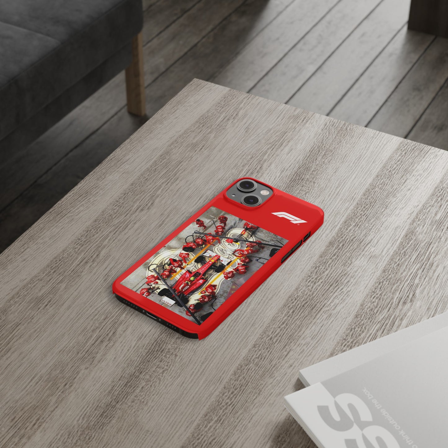 F1 Ferrari Pitstop Iphone Cases