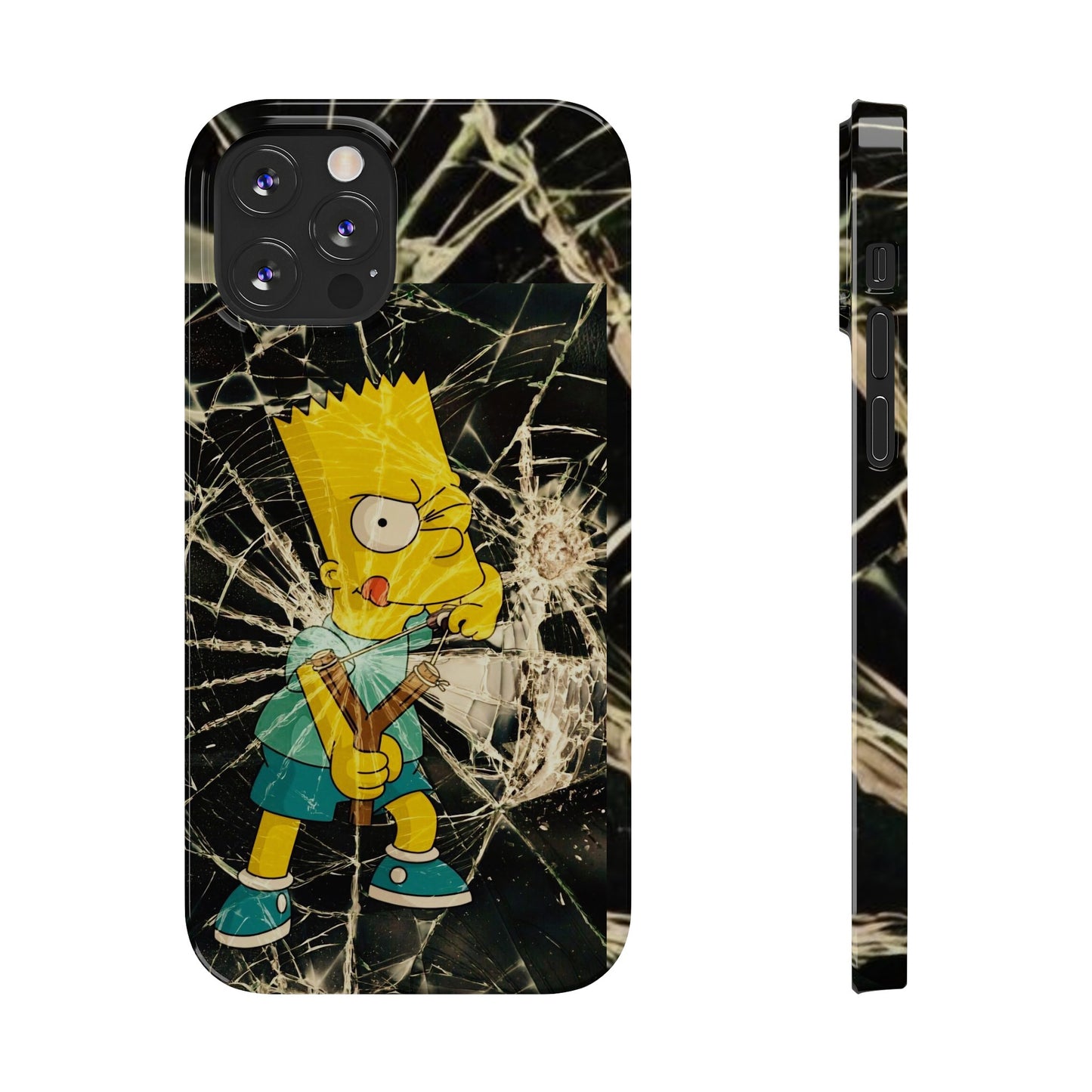Bart Breaking Glass Iphone 15, 14, 13, 12 Cases