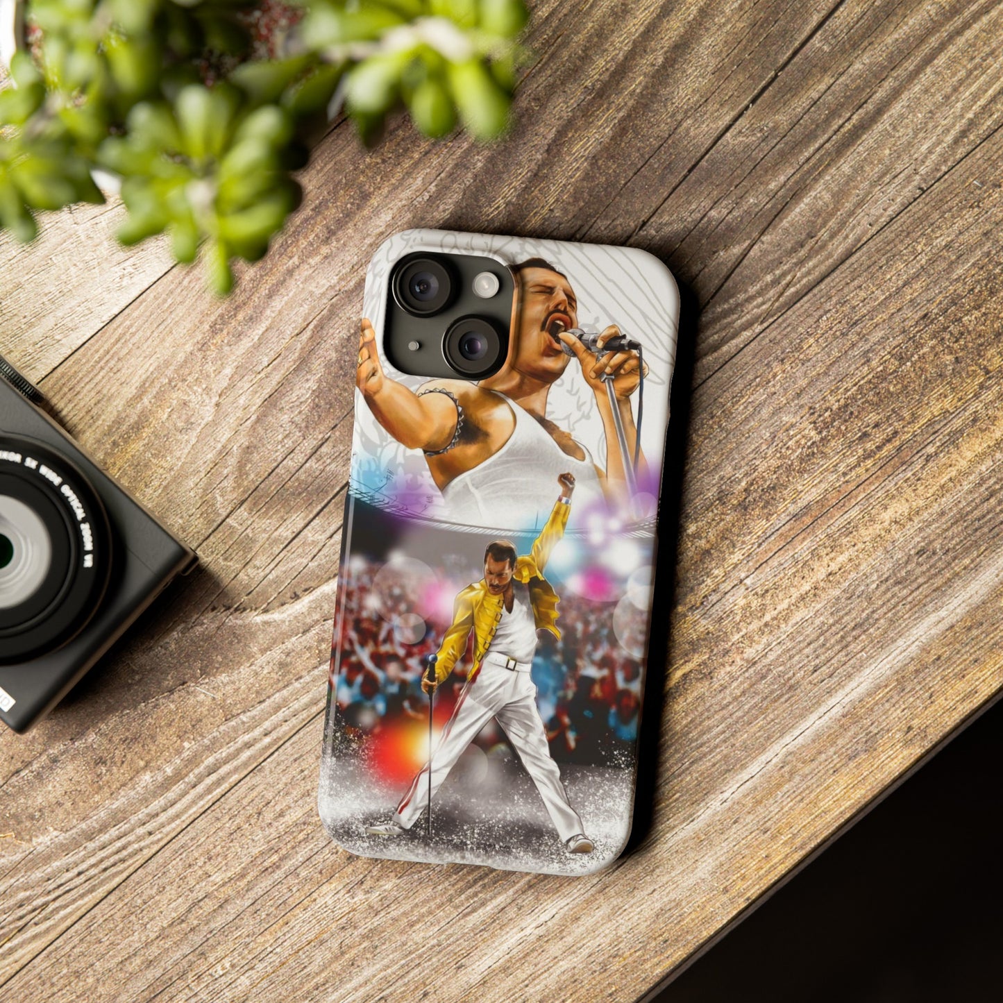 Freddy Mercury & Queen iPhone 15, 14, 13, 12 Cases